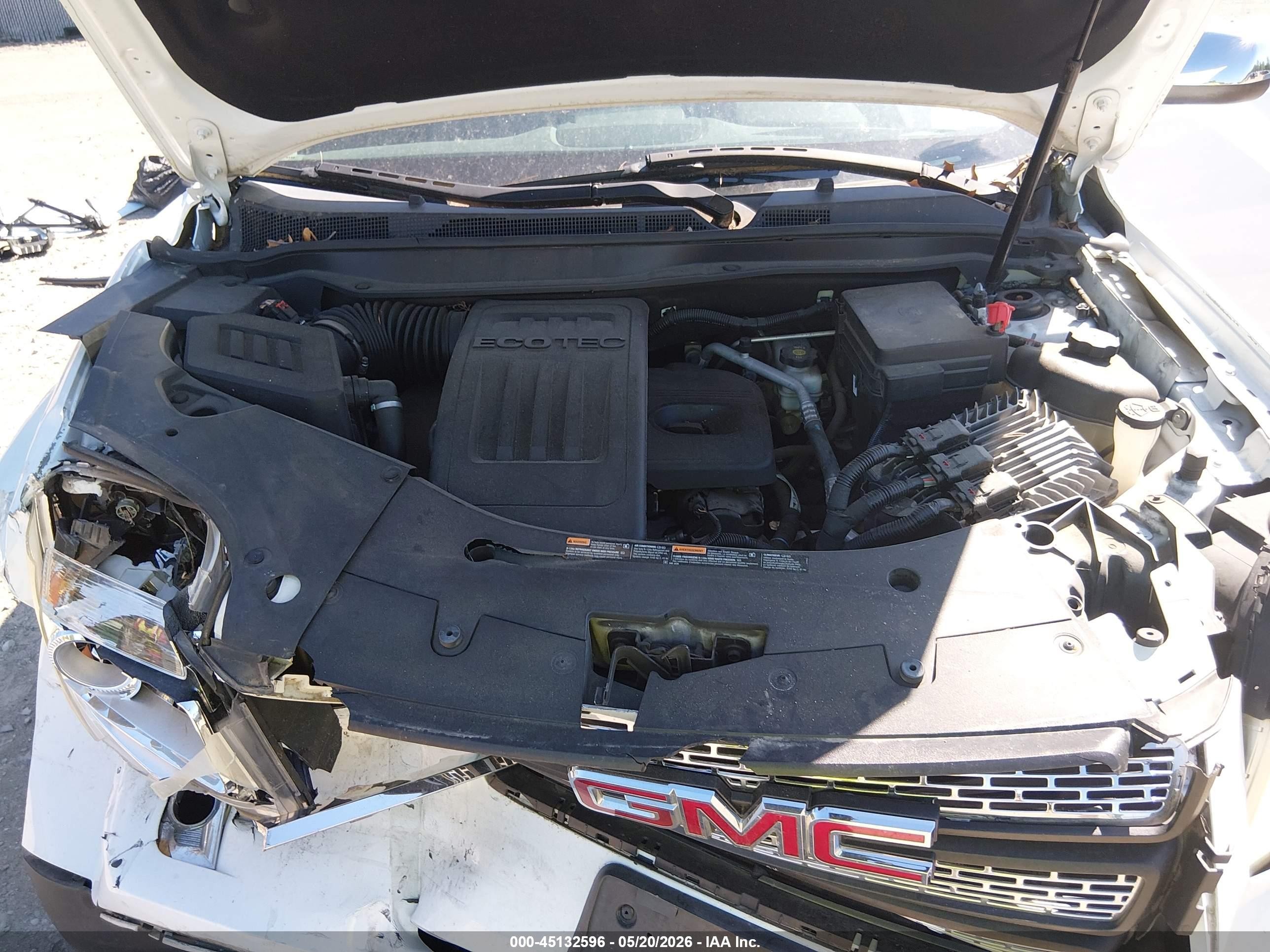 2015 Gmc Terrain Slt-1 White vin: 2GKALSEK4F6245180