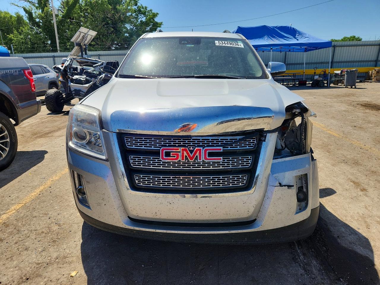 2015 Gmc Terrain Slt Silver vin: 2GKALSEK4F6248841