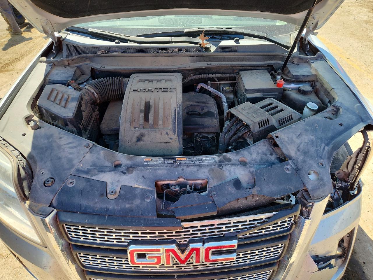 2015 Gmc Terrain Slt Silver vin: 2GKALSEK4F6248841