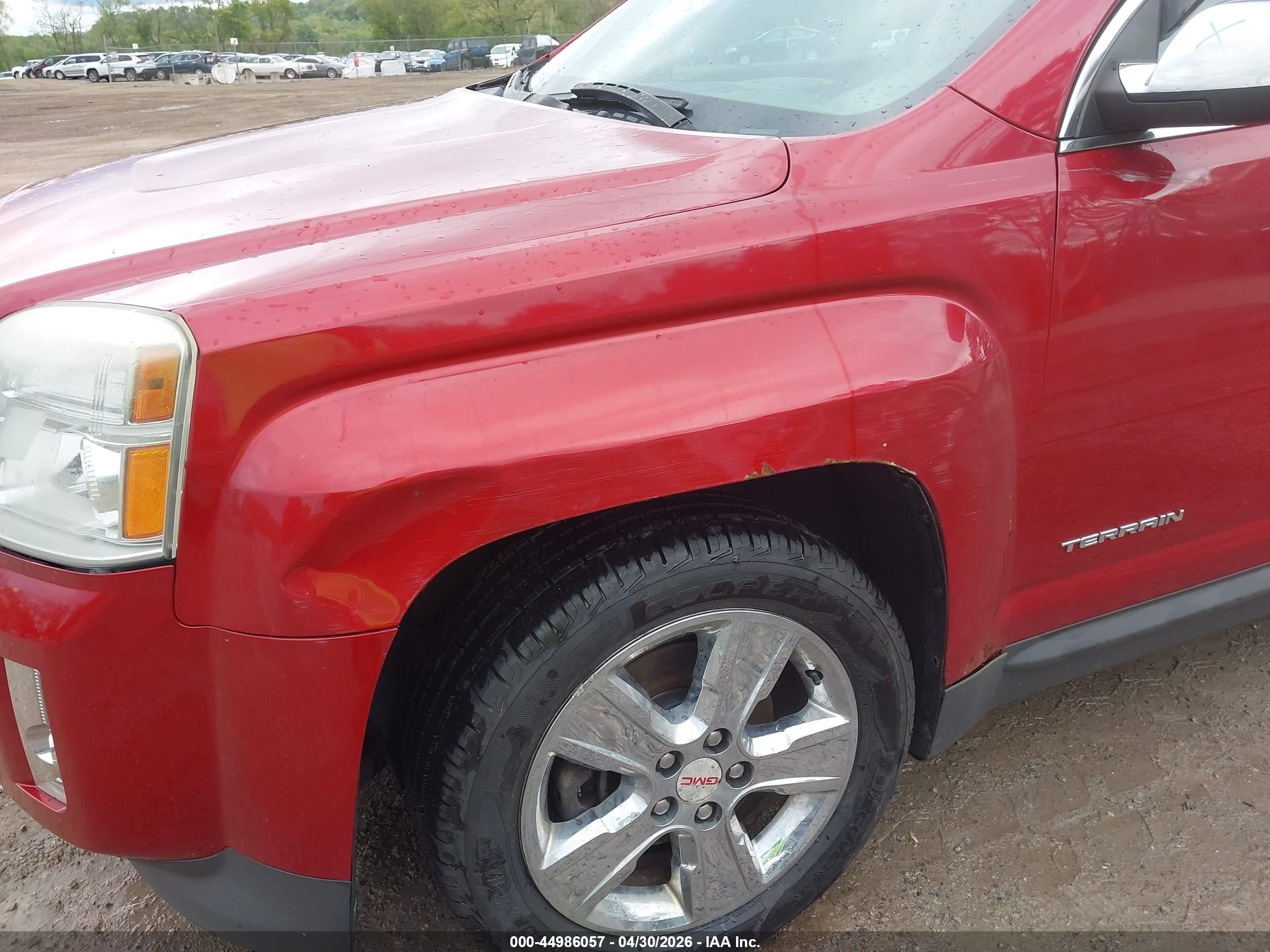 2015 Gmc Terrain Slt-1 Красный vin: 2GKALSEK4F6260469