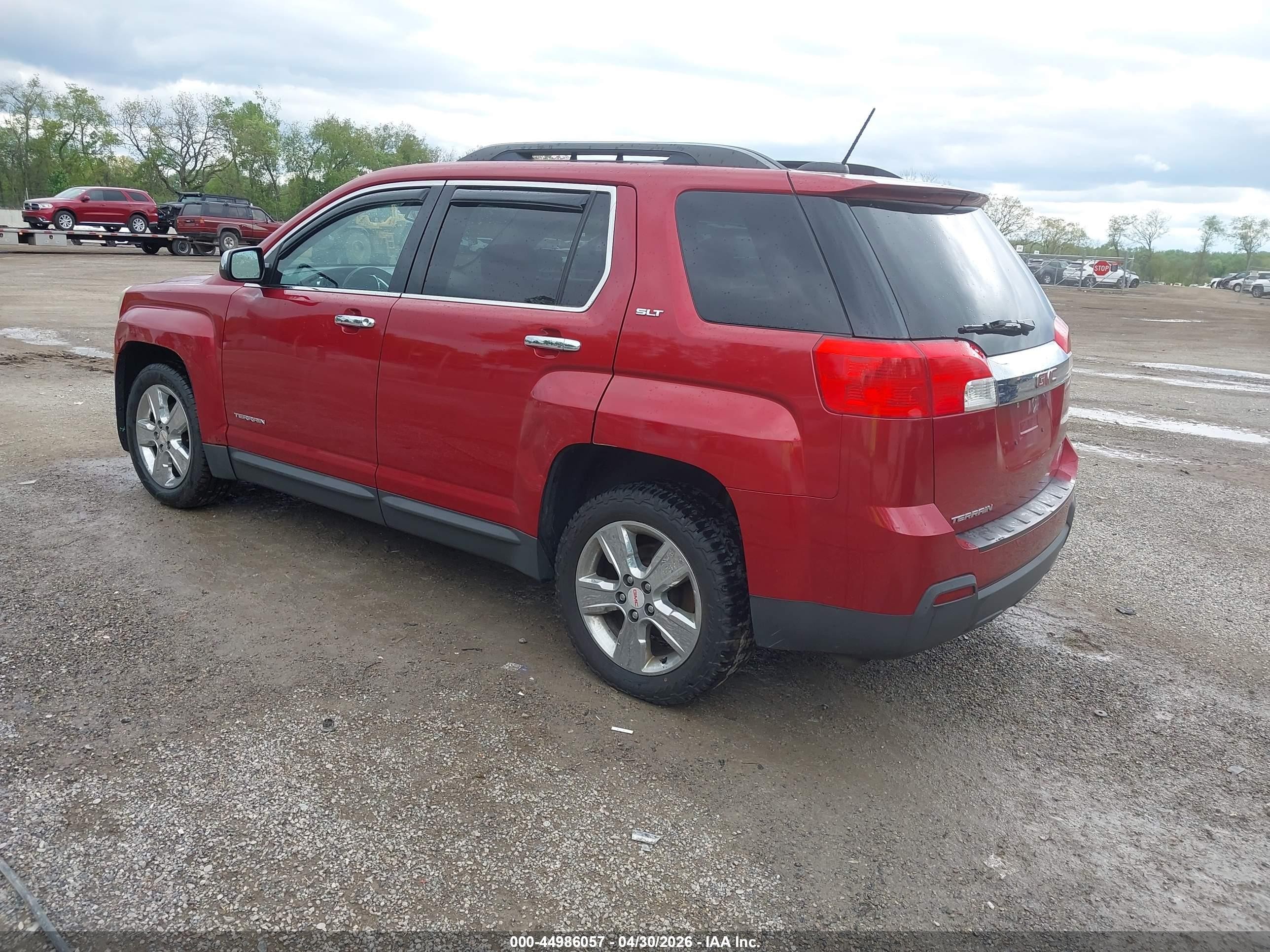 2015 Gmc Terrain Slt-1 Красный vin: 2GKALSEK4F6260469