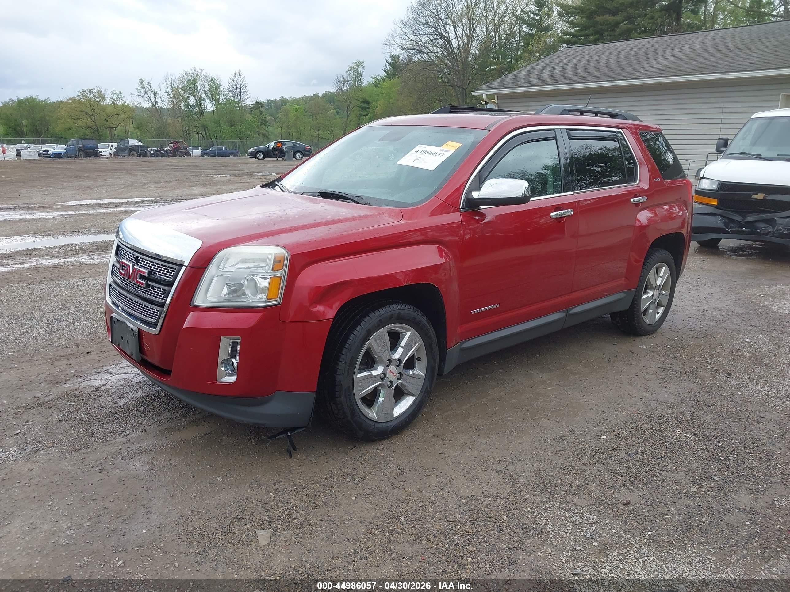 2015 Gmc Terrain Slt-1 Красный vin: 2GKALSEK4F6260469