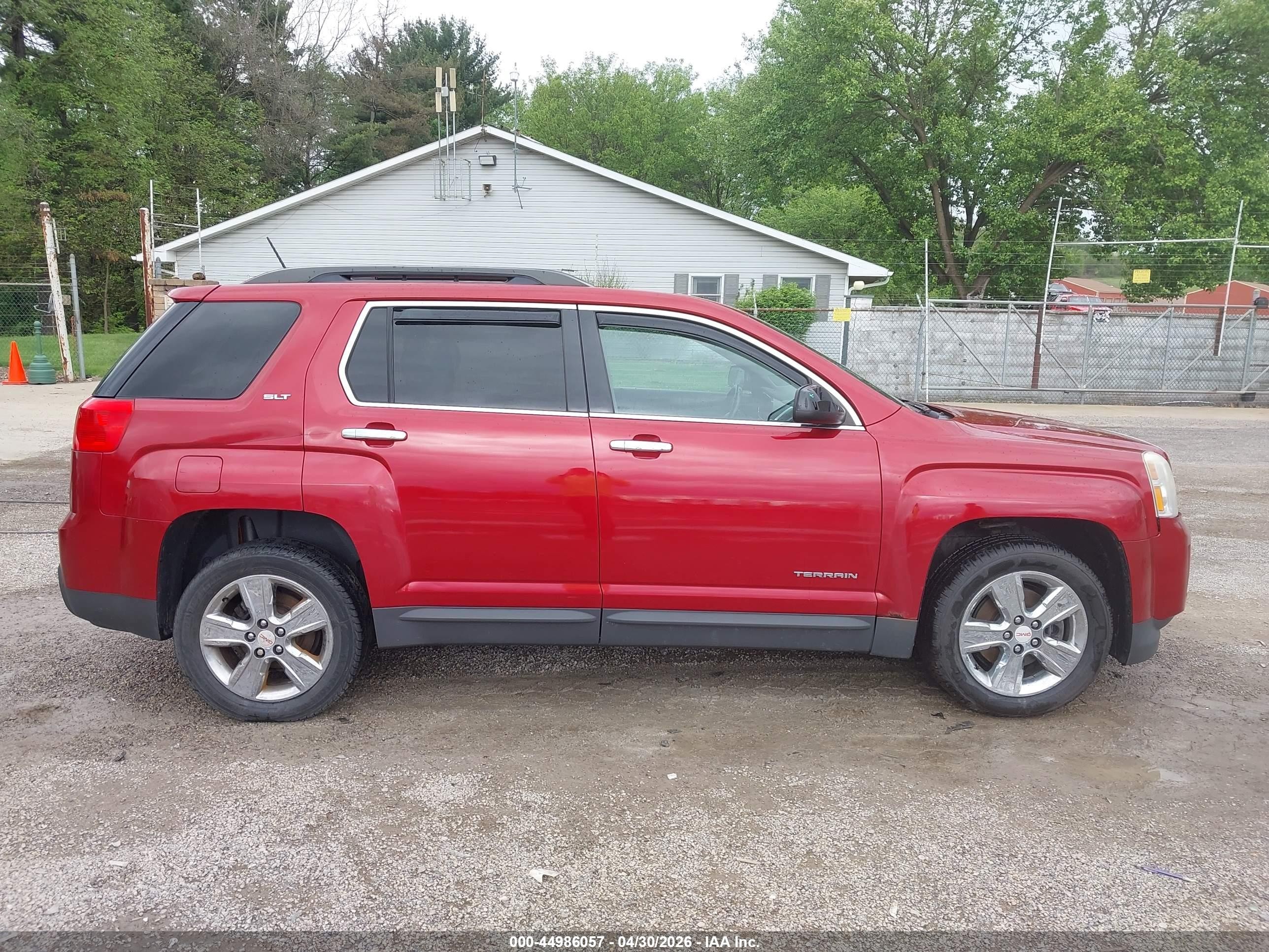 2015 Gmc Terrain Slt-1 Красный vin: 2GKALSEK4F6260469
