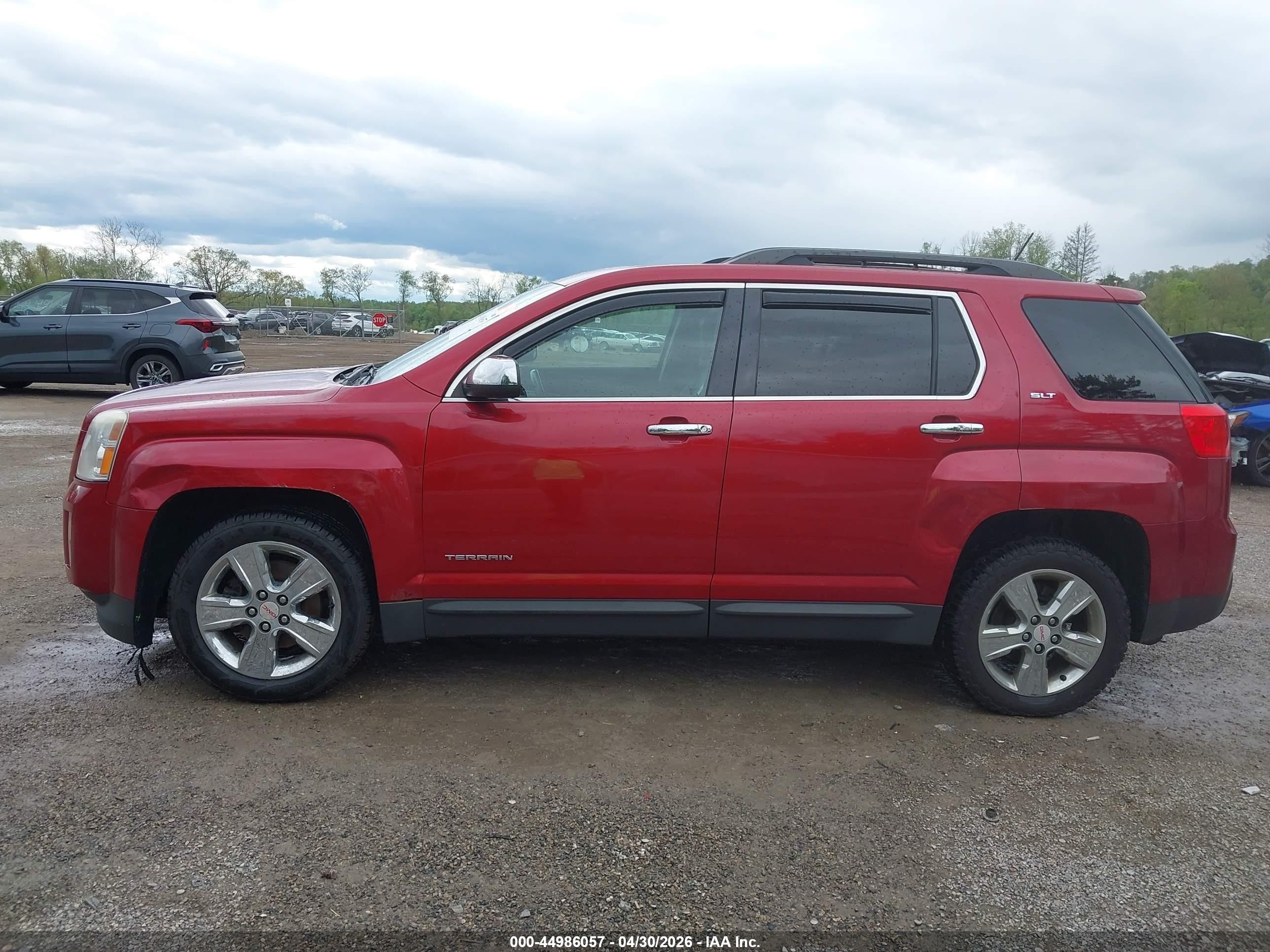 2015 Gmc Terrain Slt-1 Красный vin: 2GKALSEK4F6260469