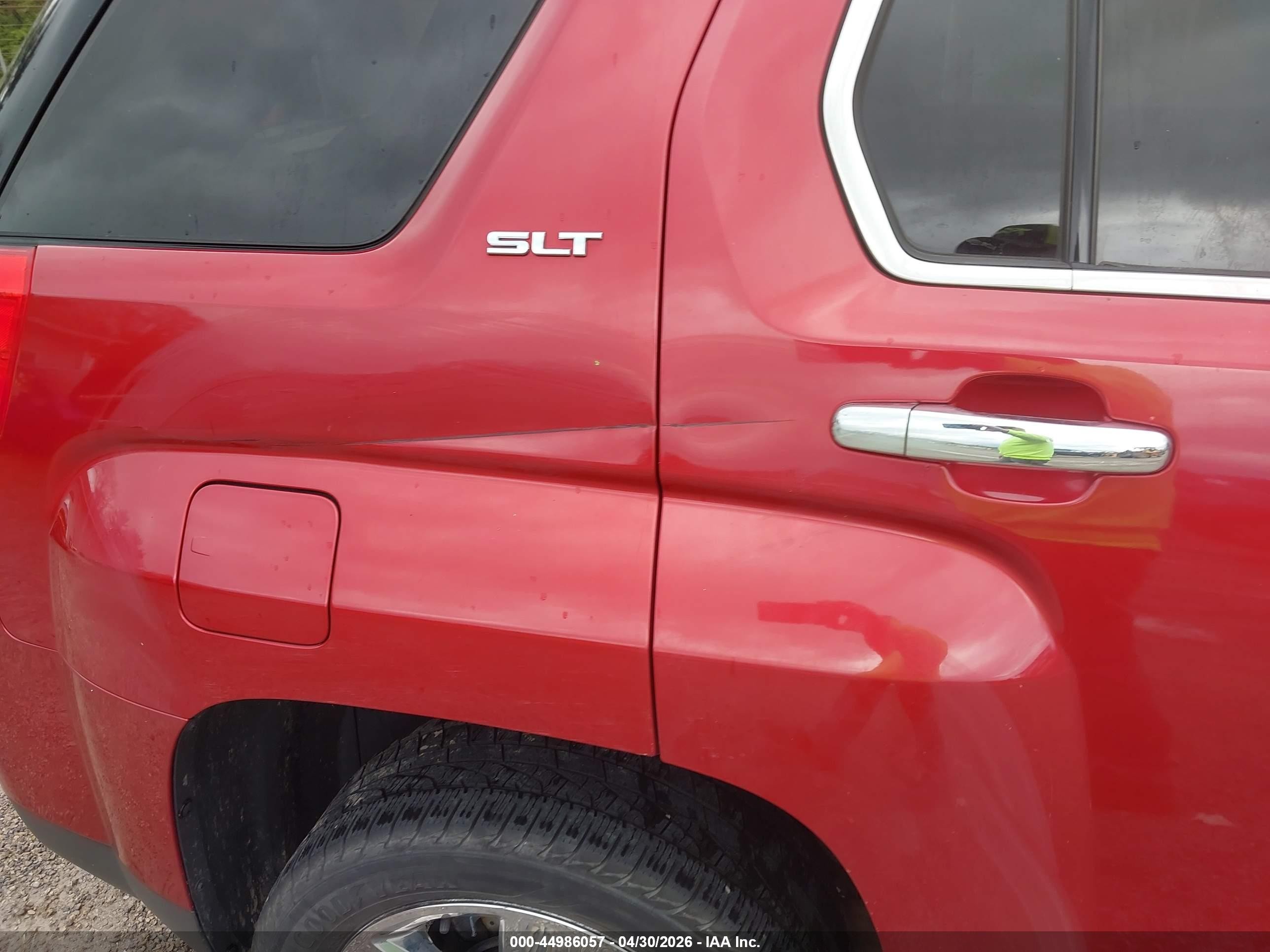 2015 Gmc Terrain Slt-1 Красный vin: 2GKALSEK4F6260469