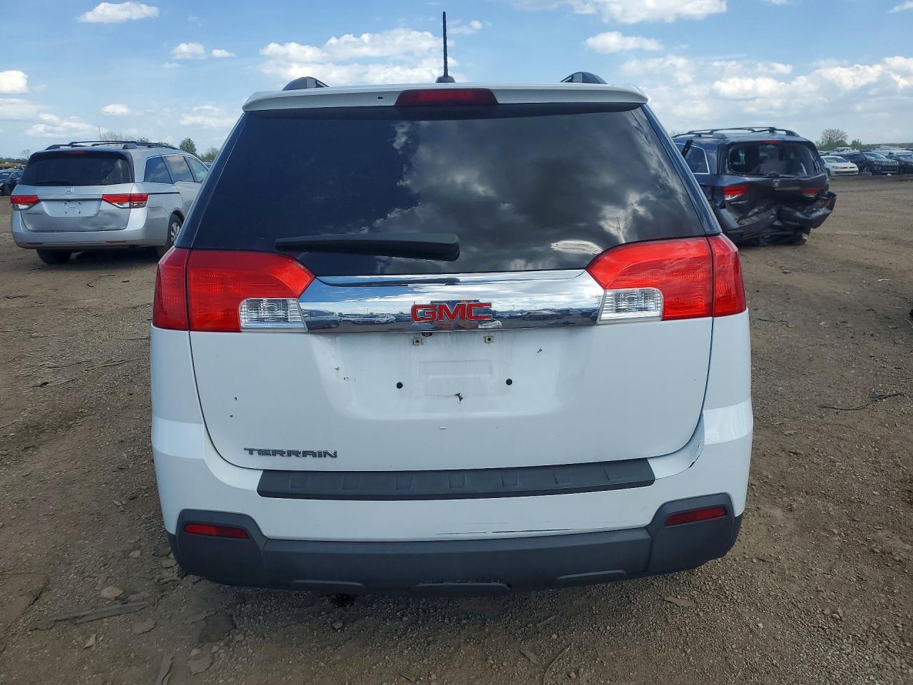2015 Gmc Terrain Slt White vin: 2GKALSEK4F6263310