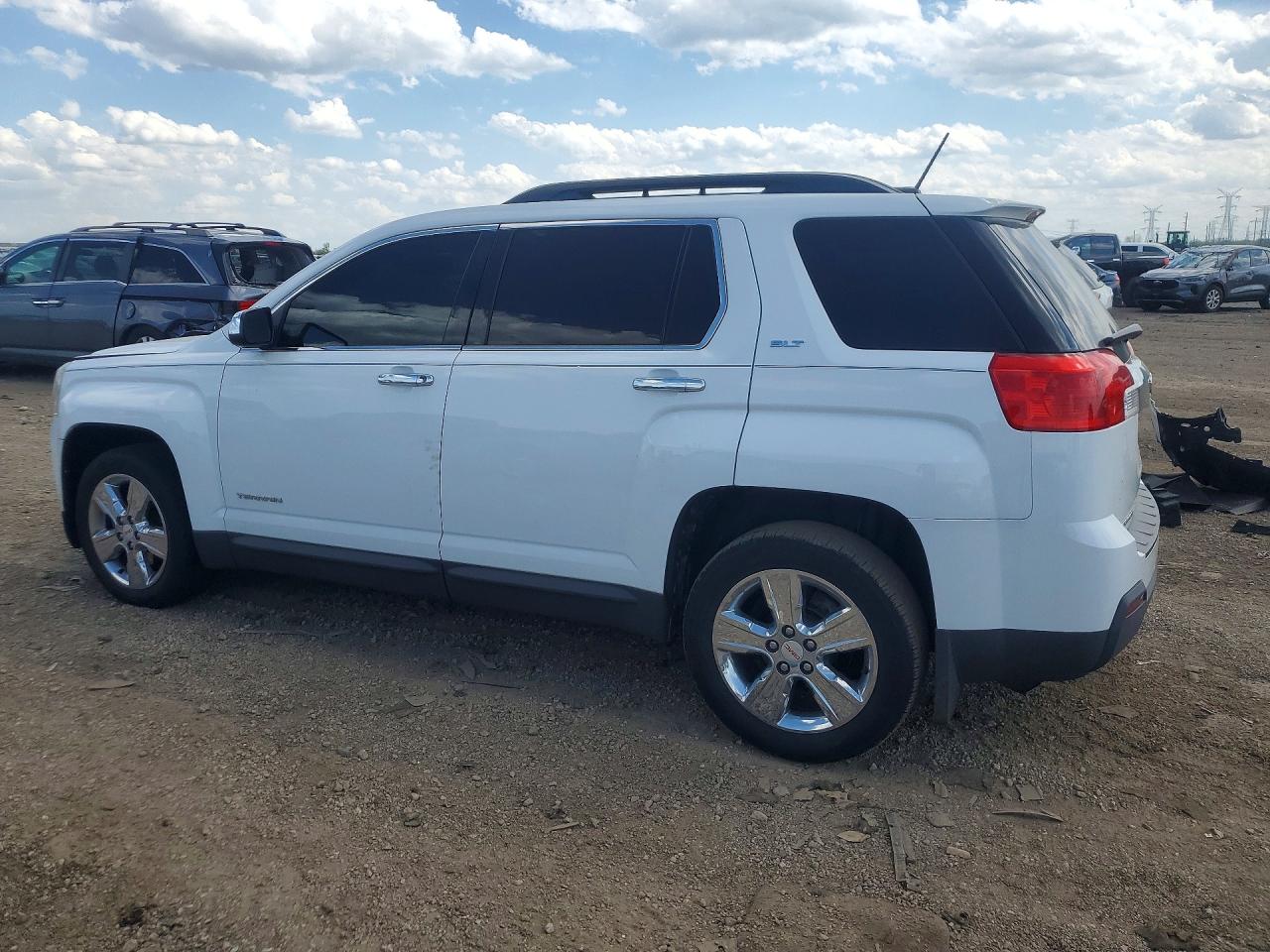 2015 Gmc Terrain Slt White vin: 2GKALSEK4F6263310