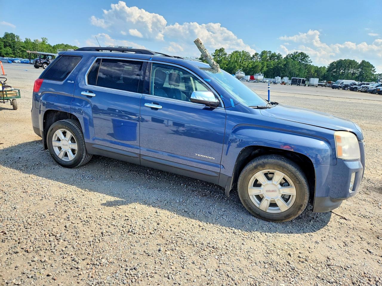 2012 Gmc Terrain Sle Blue vin: 2GKALSEK5C6183929