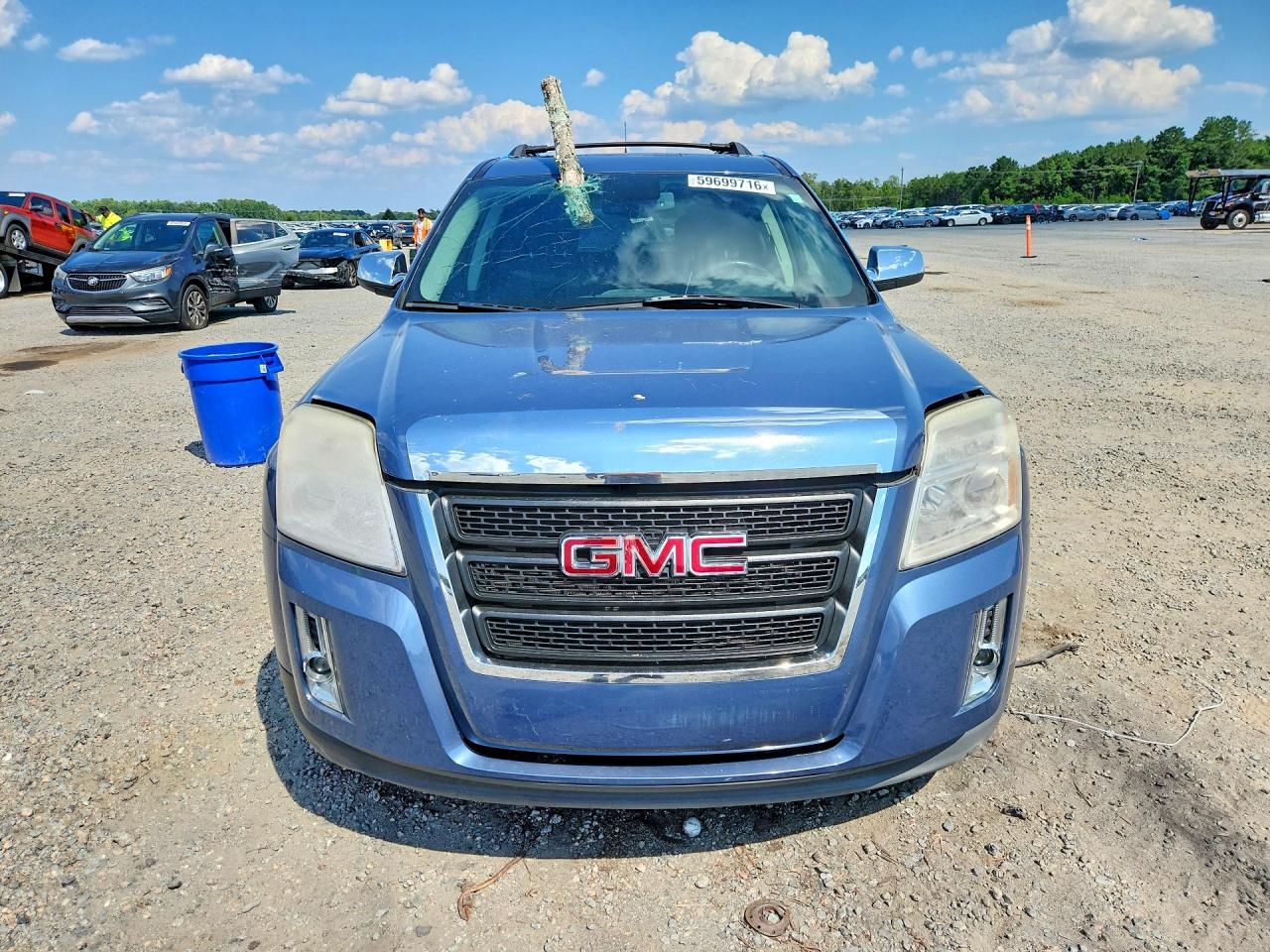 2012 Gmc Terrain Sle Blue vin: 2GKALSEK5C6183929