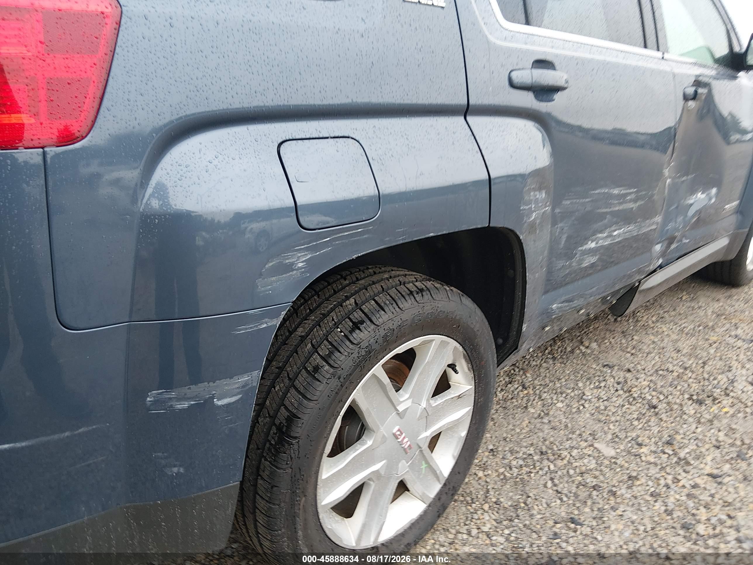 2012 Gmc Terrain Sle-2 Blue vin: 2GKALSEK5C6289460