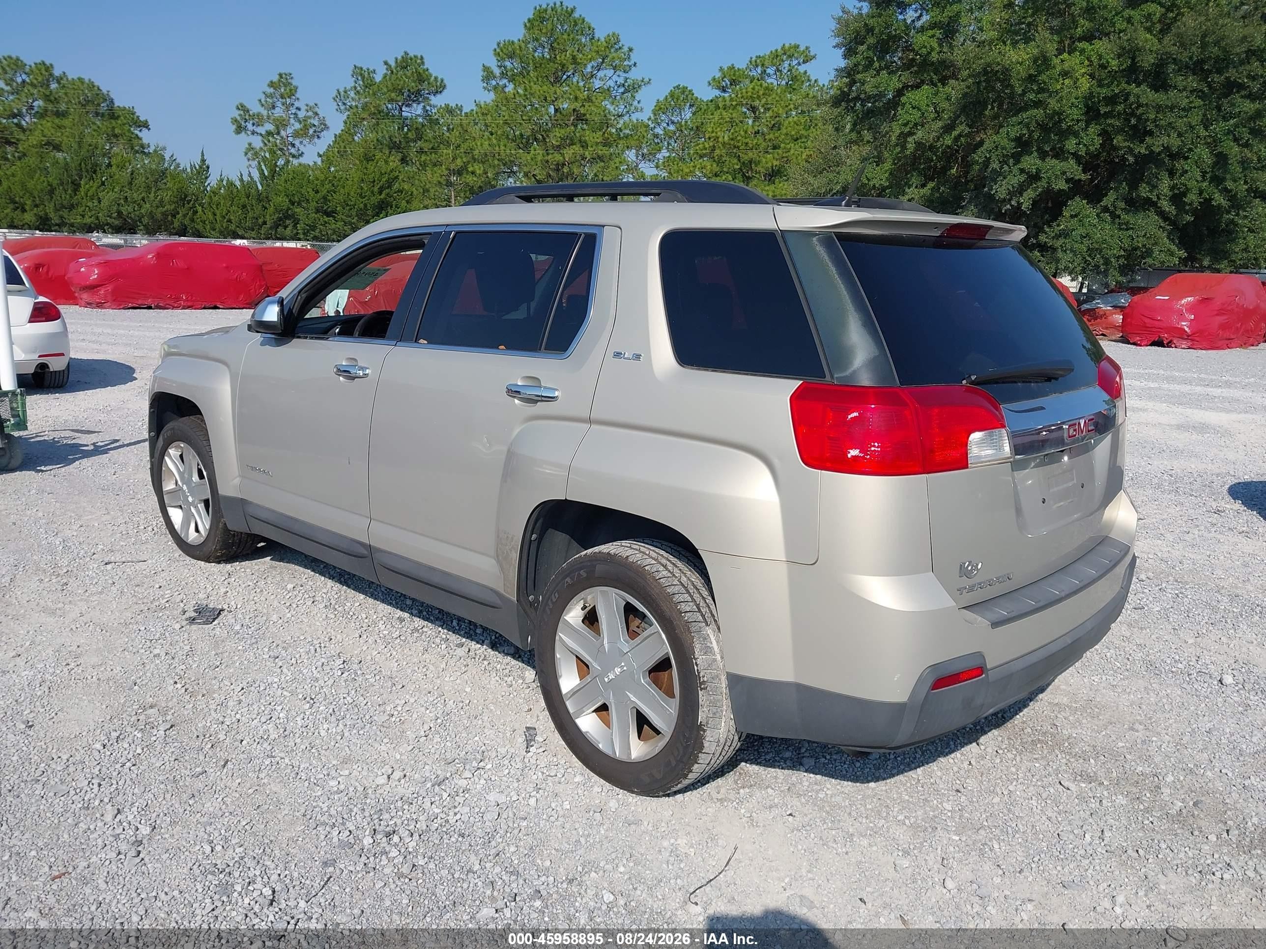 2012 Gmc Terrain Sle-2 Tan vin: 2GKALSEK5C6294562