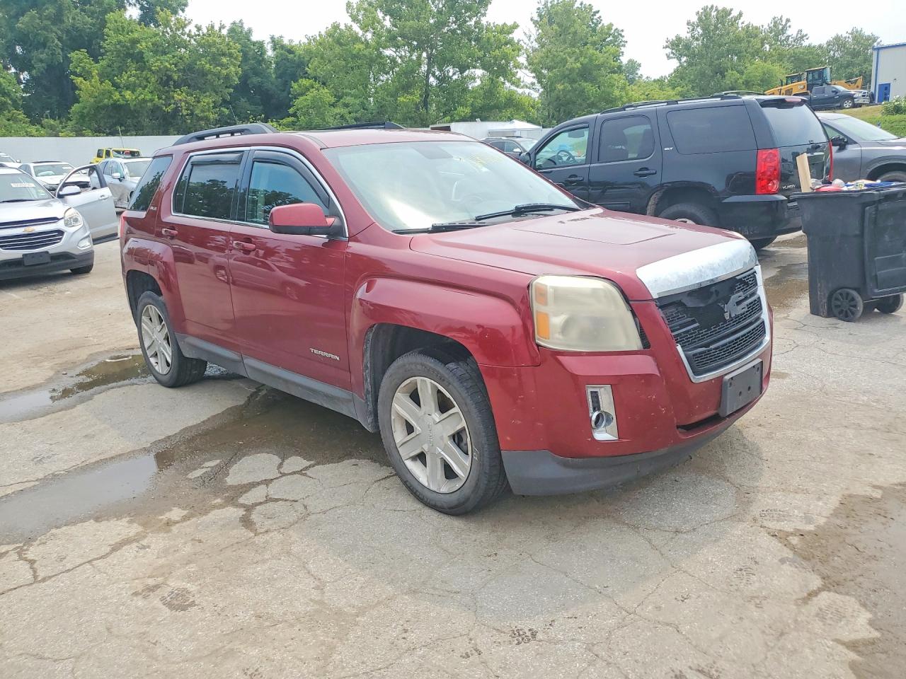 2012 Gmc Terrain Sle Red vin: 2GKALSEK5C6331366