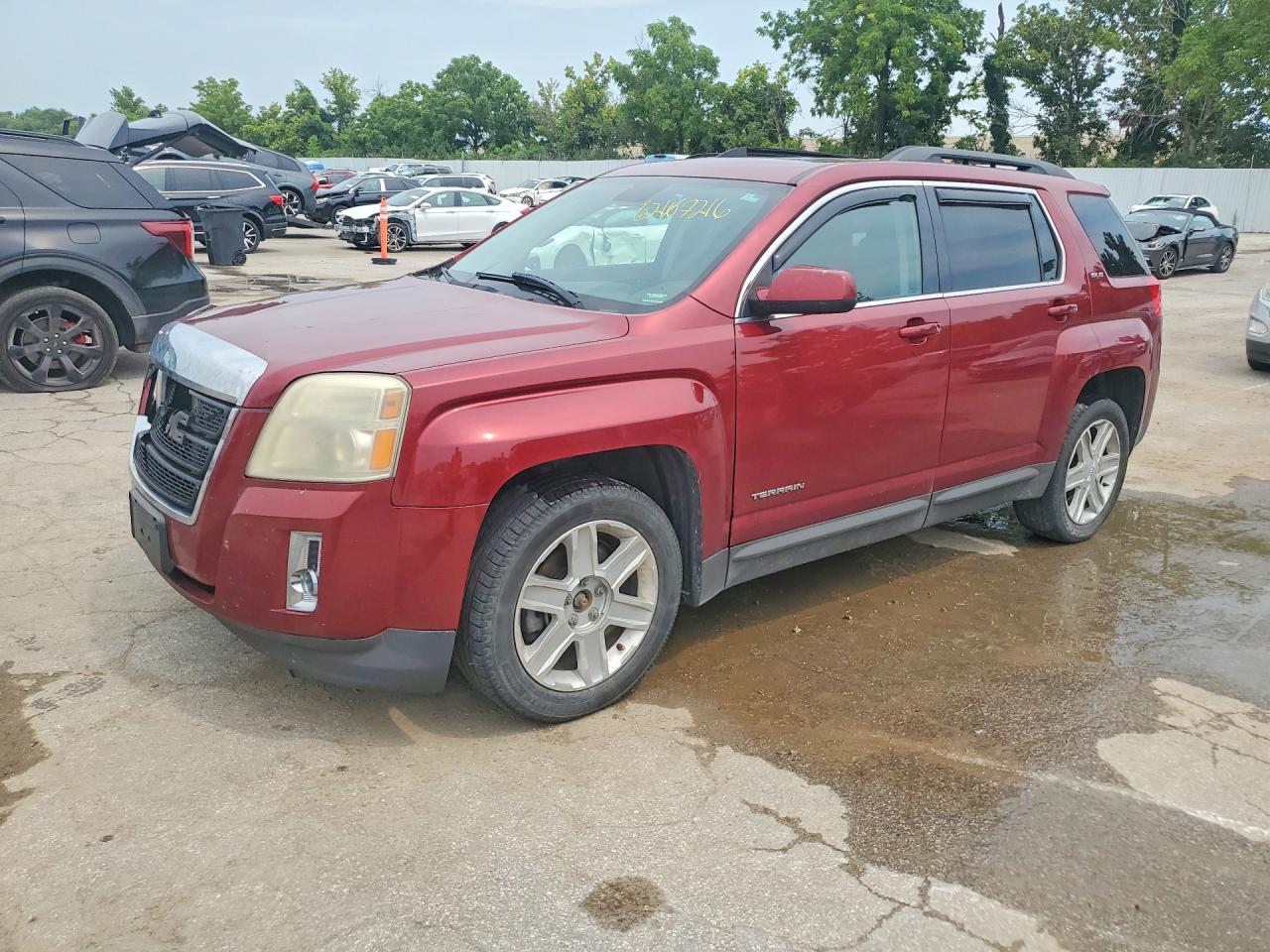 2012 Gmc Terrain Sle Red vin: 2GKALSEK5C6331366