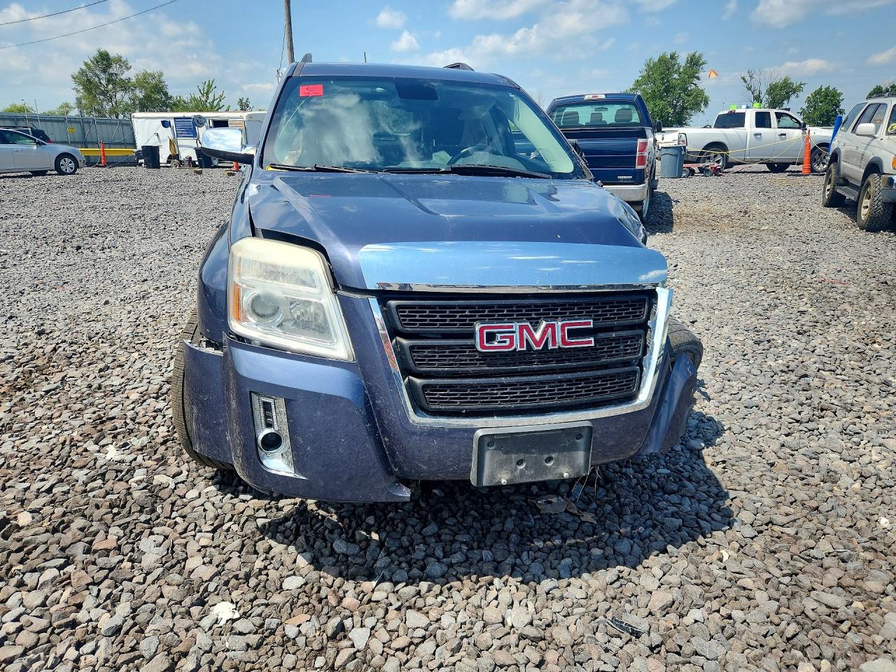 2013 Gmc Terrain Sle Blue vin: 2GKALSEK5D6211665