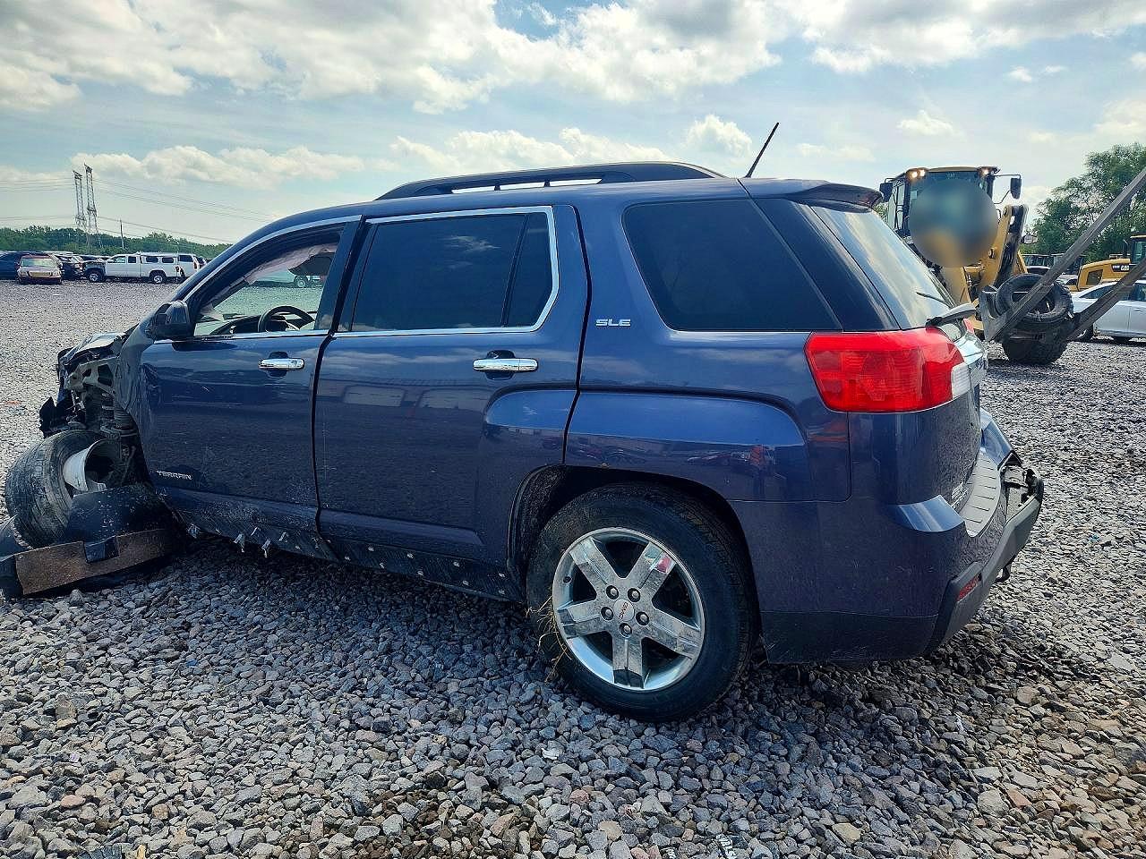 2013 Gmc Terrain Sle Blue vin: 2GKALSEK5D6211665