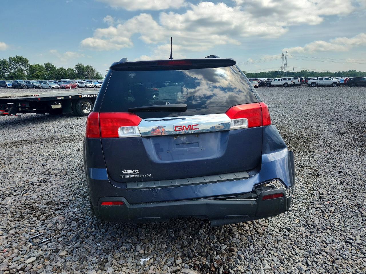 2013 Gmc Terrain Sle Blue vin: 2GKALSEK5D6211665