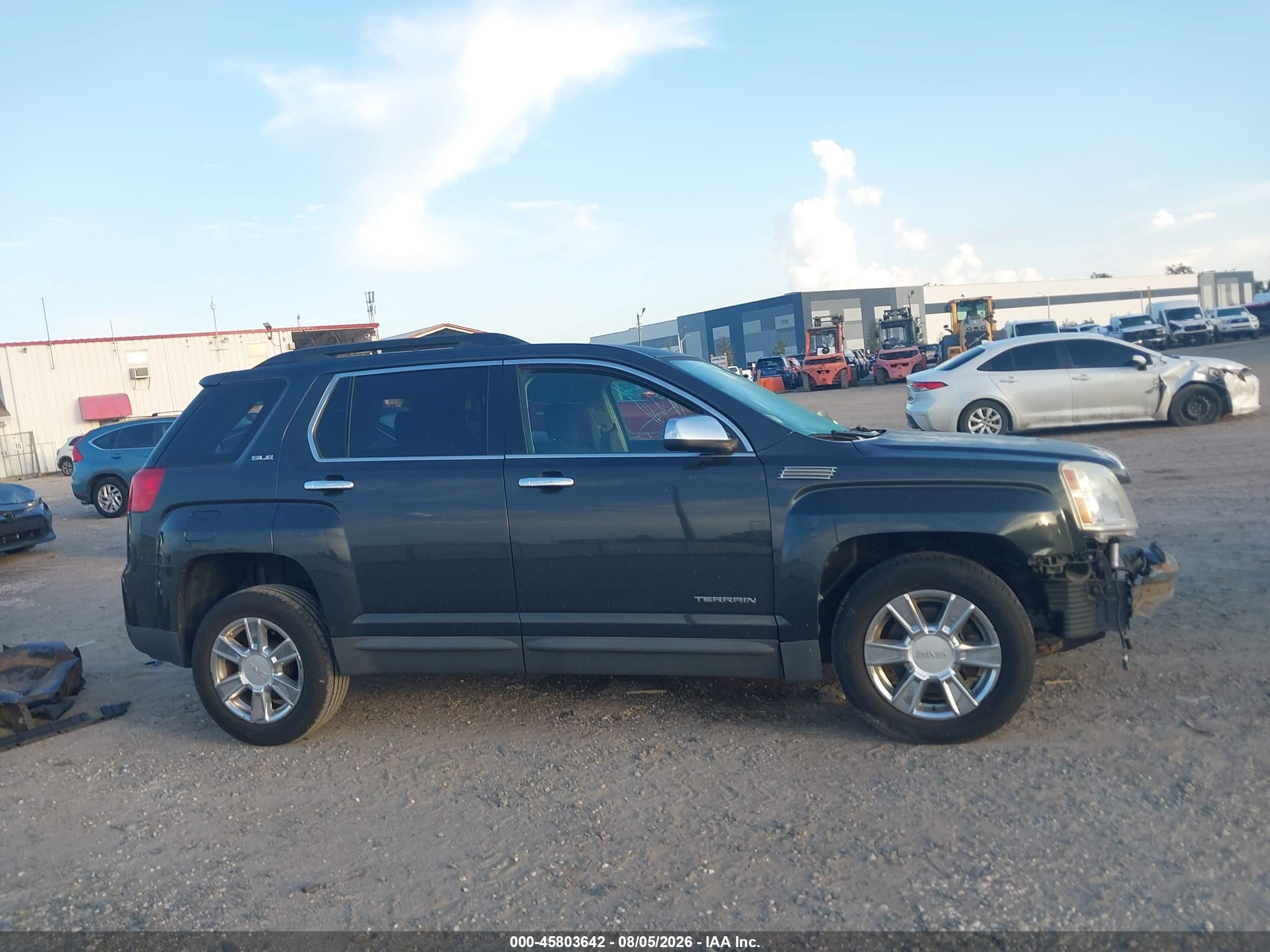 2013 Gmc Terrain Sle-2 Gray vin: 2GKALSEK5D6288245
