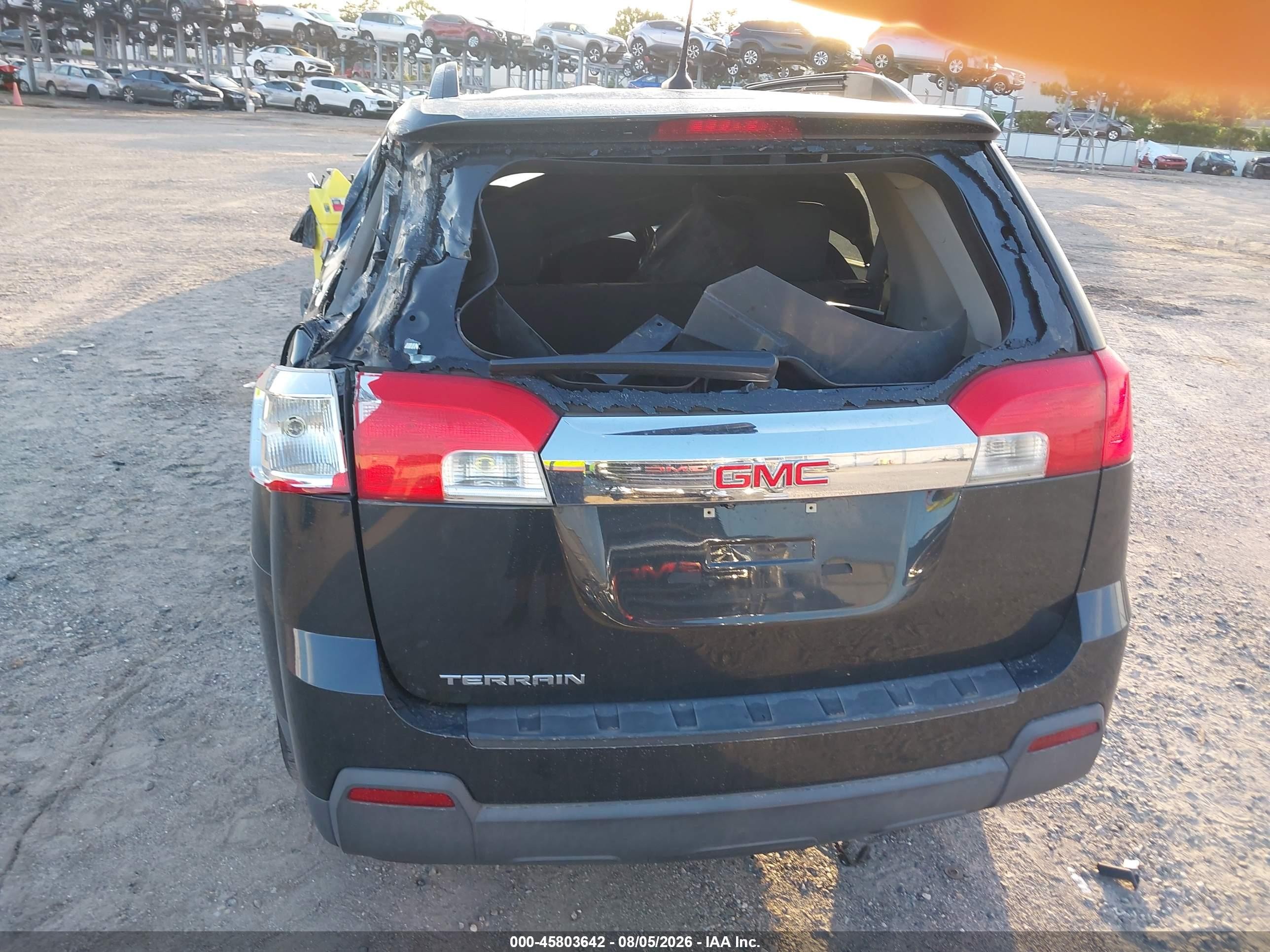 2013 Gmc Terrain Sle-2 Gray vin: 2GKALSEK5D6288245