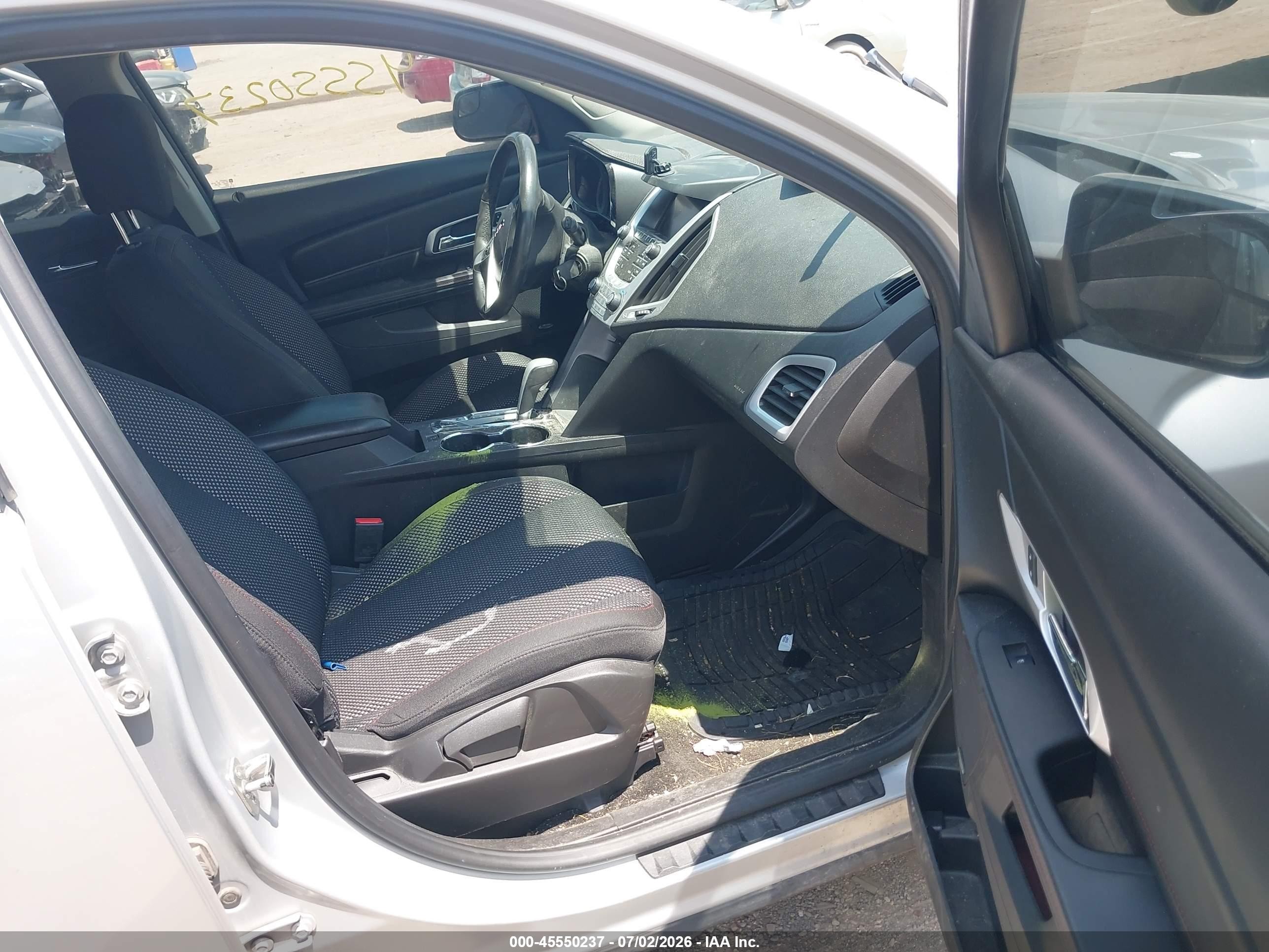 2013 Gmc Terrain Sle-2 Серебряный vin: 2GKALSEK5D6308820
