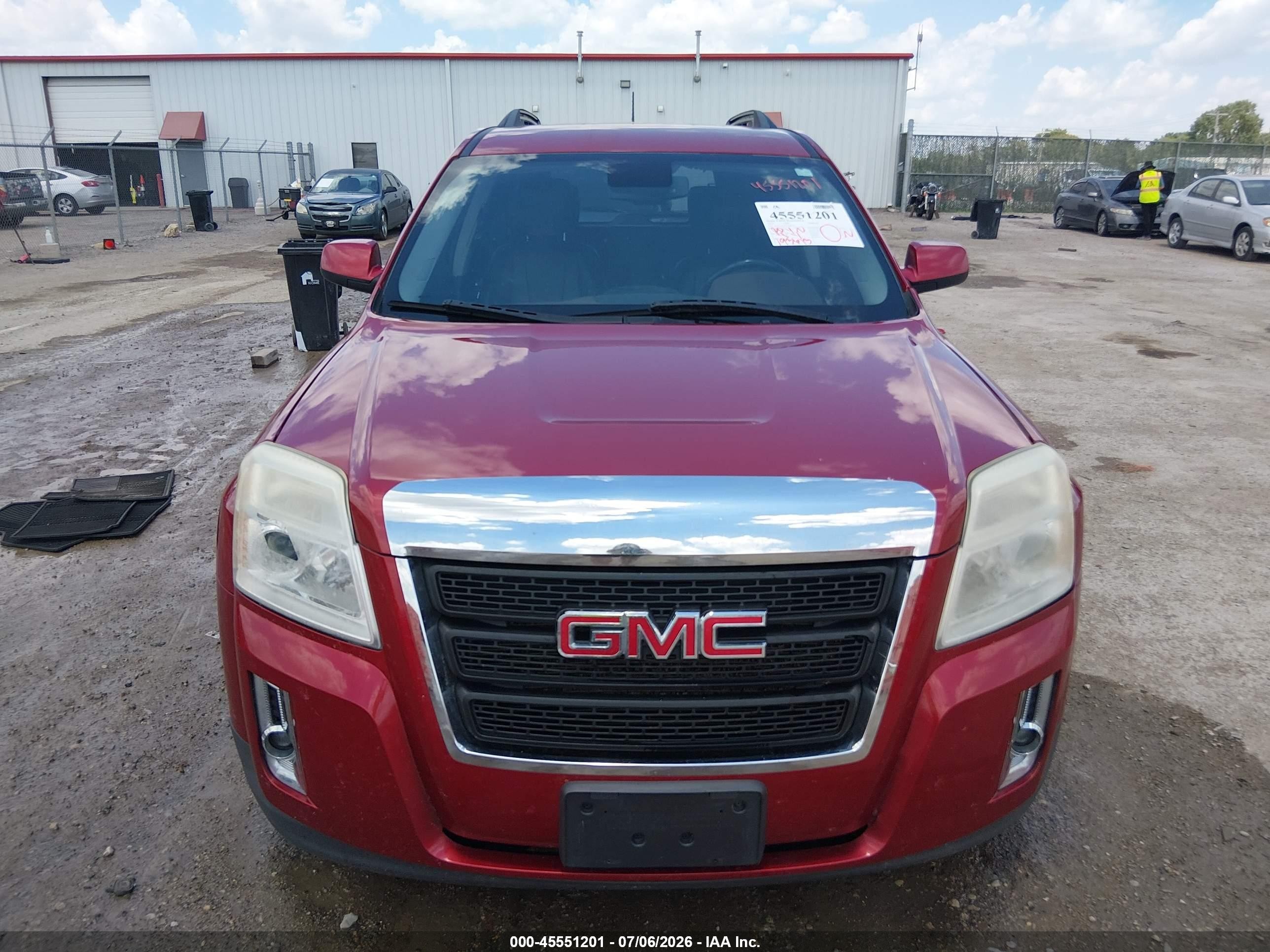 2014 Gmc Terrain Slt-1 Red vin: 2GKALSEK5E6168754