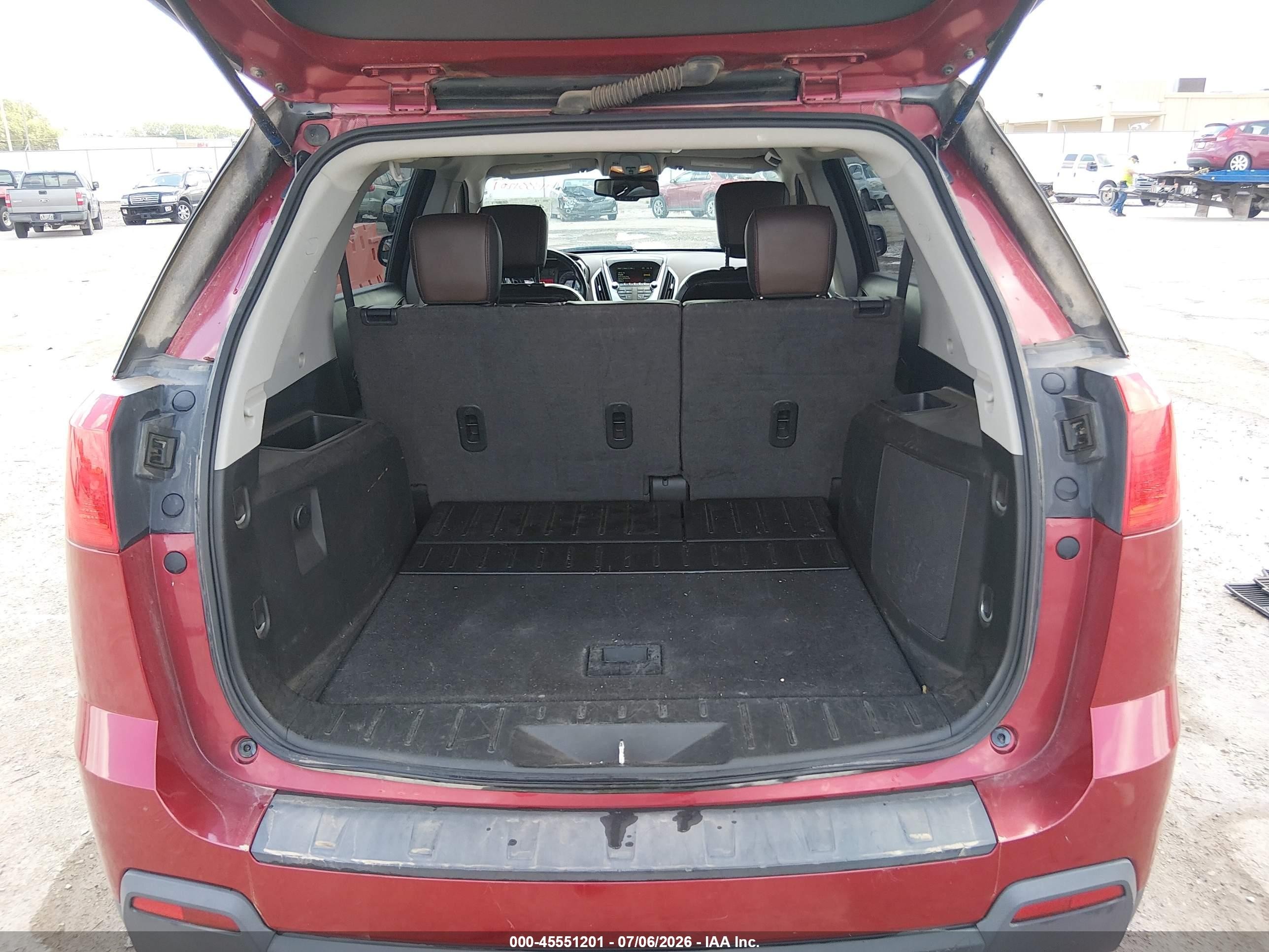 2014 Gmc Terrain Slt-1 Red vin: 2GKALSEK5E6168754