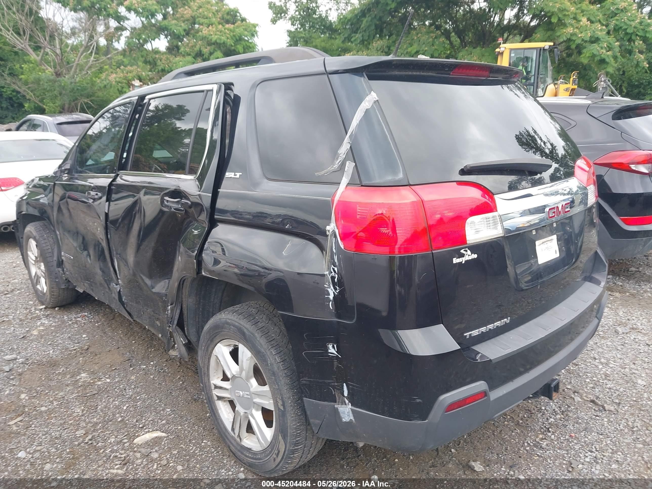 2014 Gmc Terrain Slt-1 Black vin: 2GKALSEK5E6258423