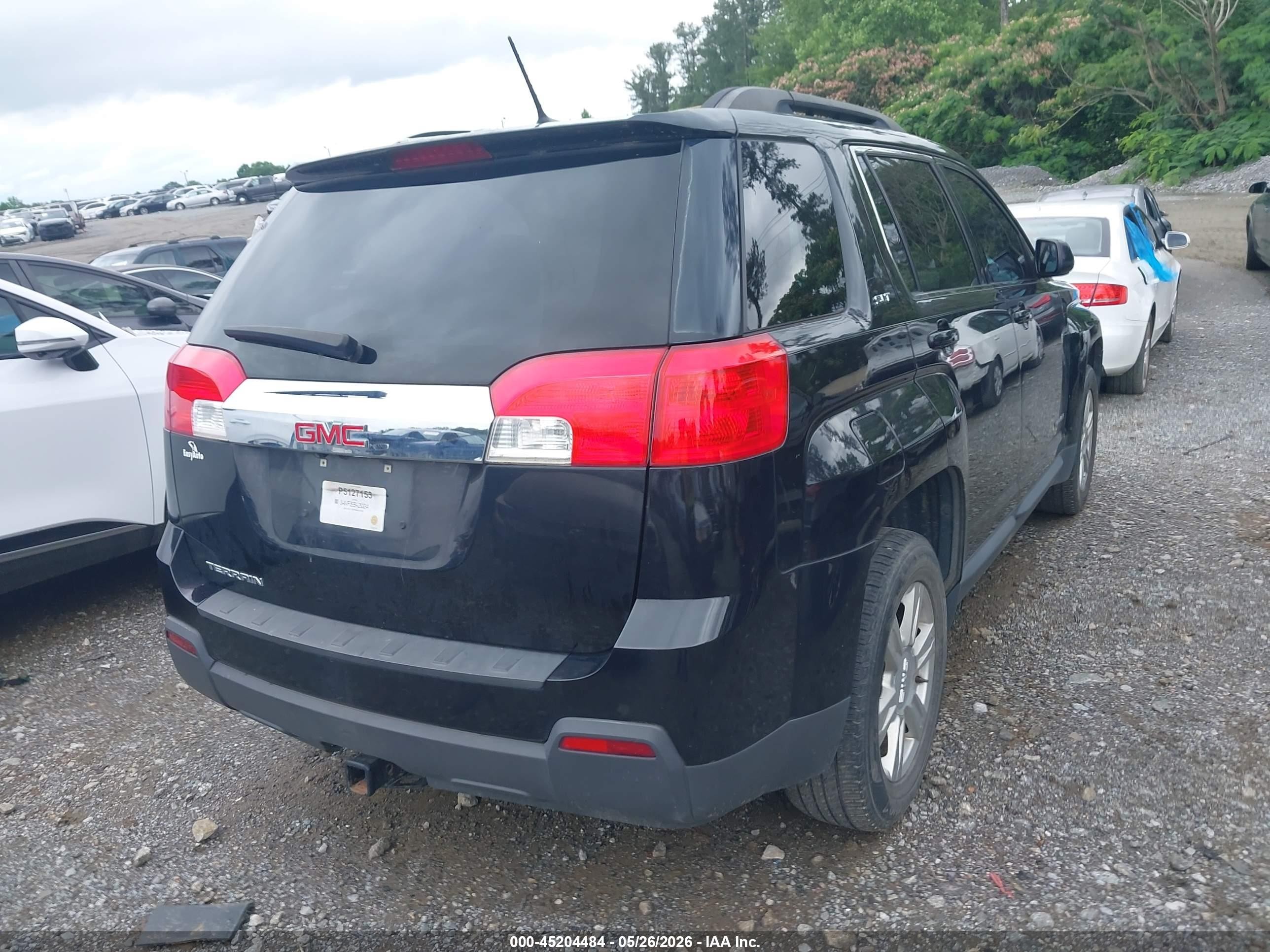 2014 Gmc Terrain Slt-1 Black vin: 2GKALSEK5E6258423