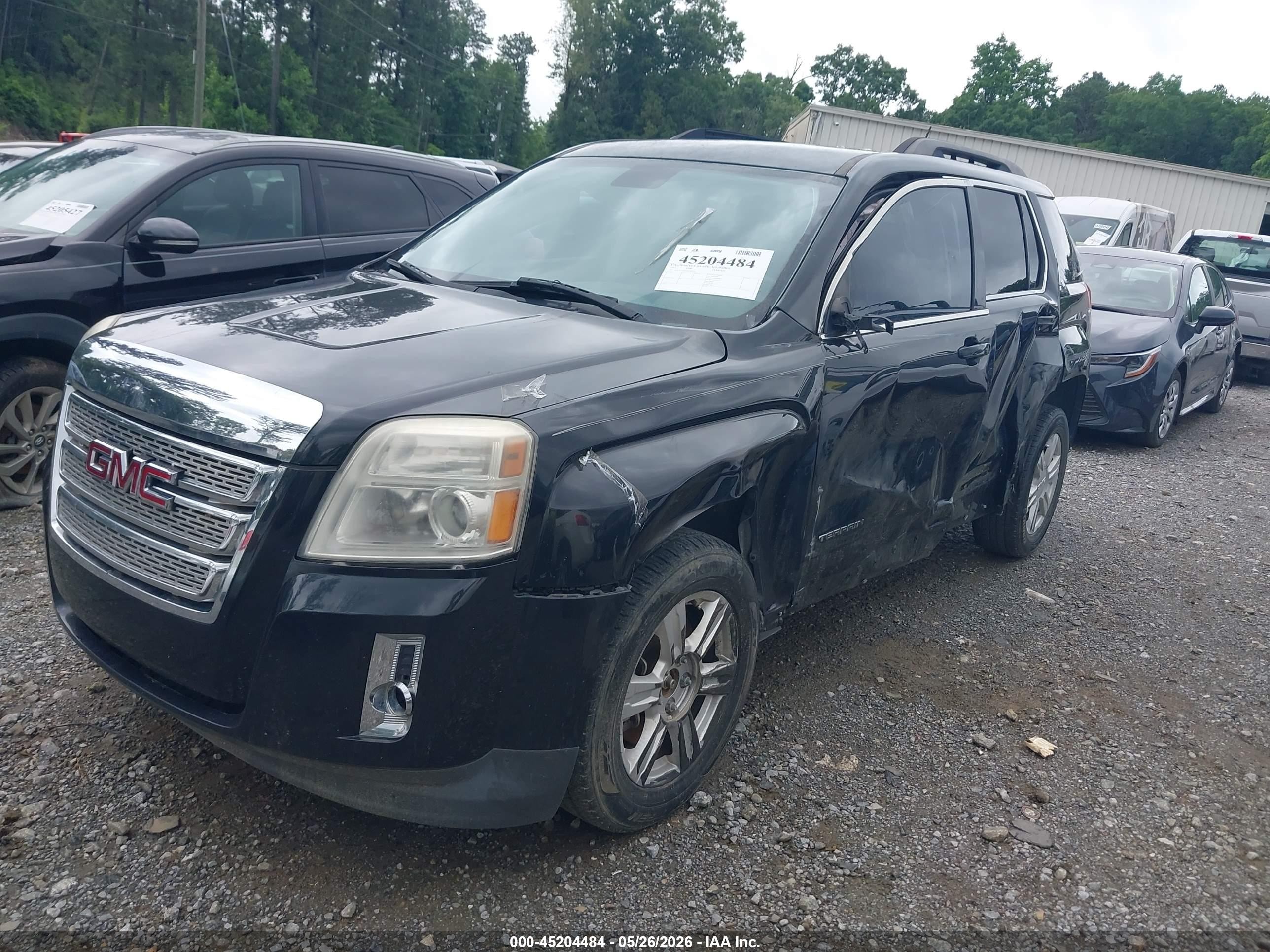 2014 Gmc Terrain Slt-1 Black vin: 2GKALSEK5E6258423