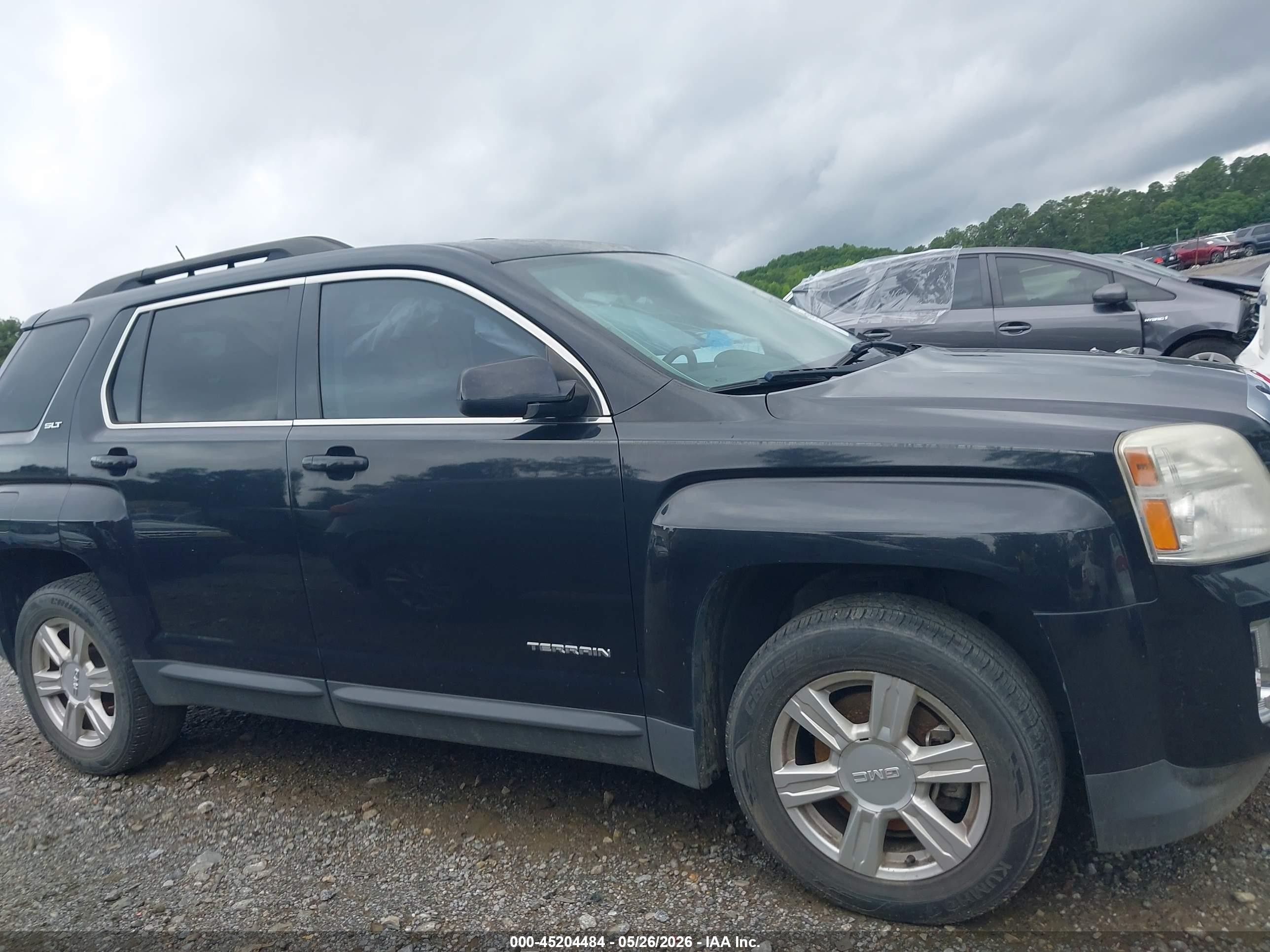 2014 Gmc Terrain Slt-1 Black vin: 2GKALSEK5E6258423