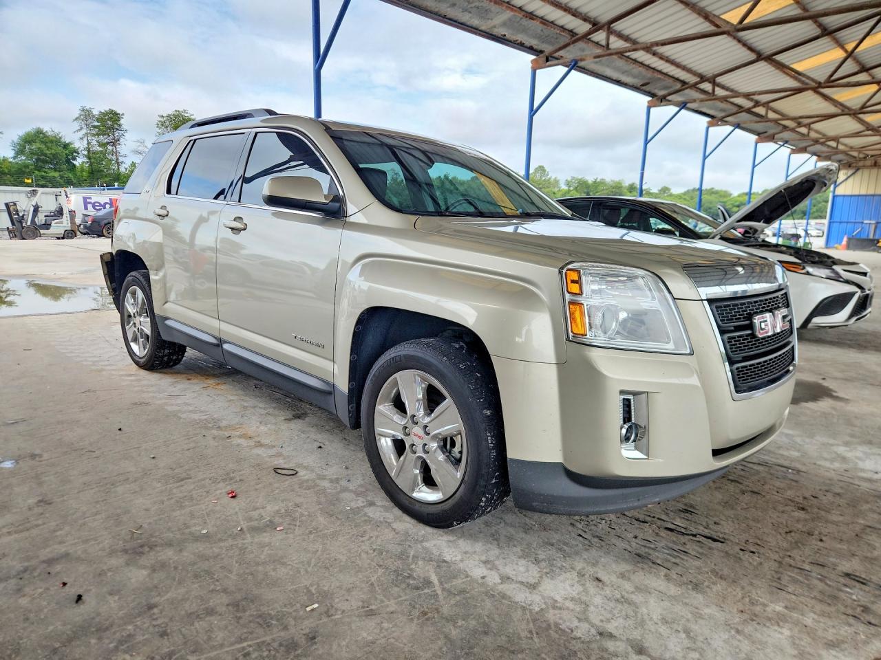 2014 Gmc Terrain Slt Cream vin: 2GKALSEK5E6259538