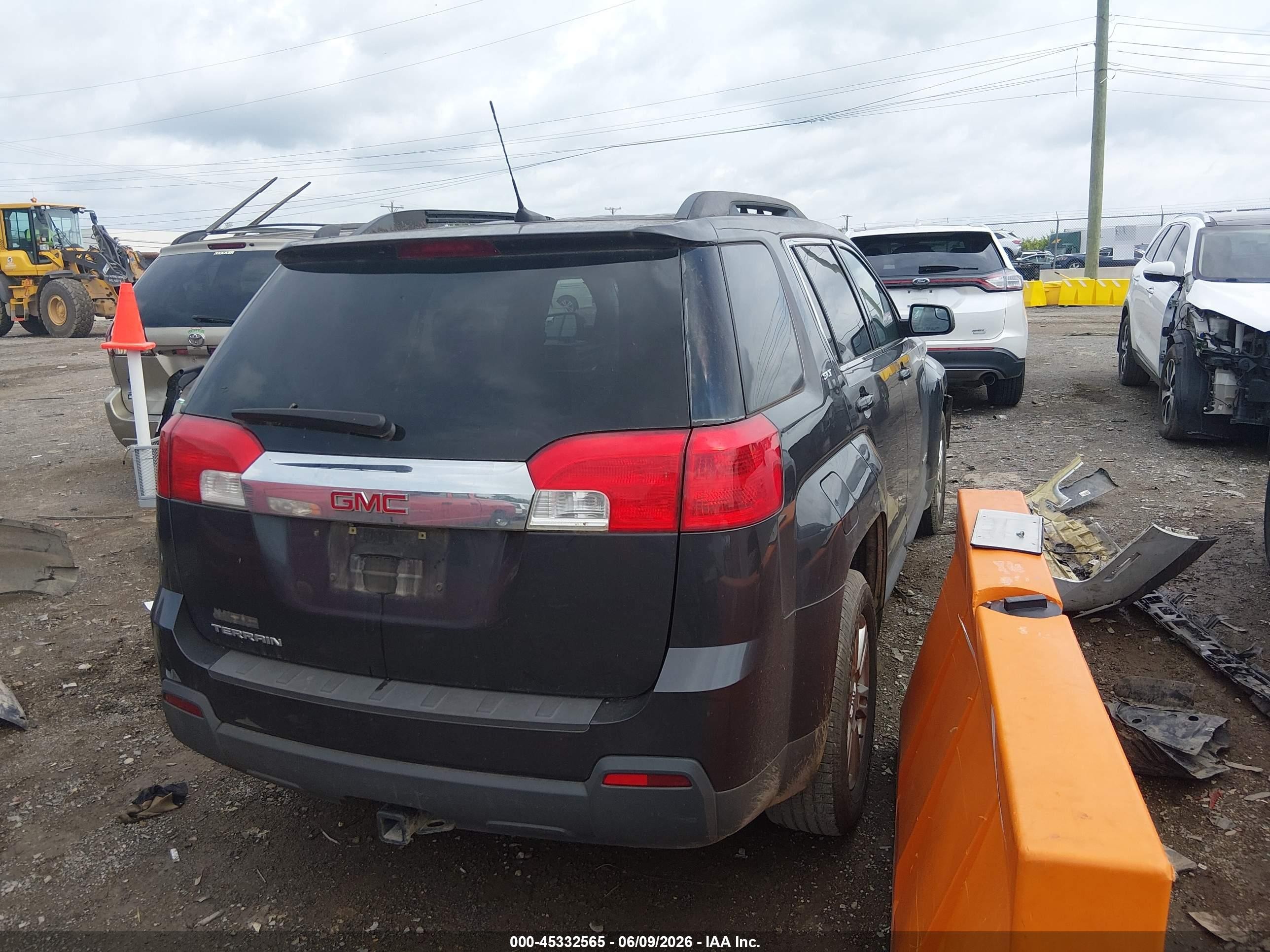 2014 Gmc Terrain Slt-1 Black vin: 2GKALSEK5E6321195