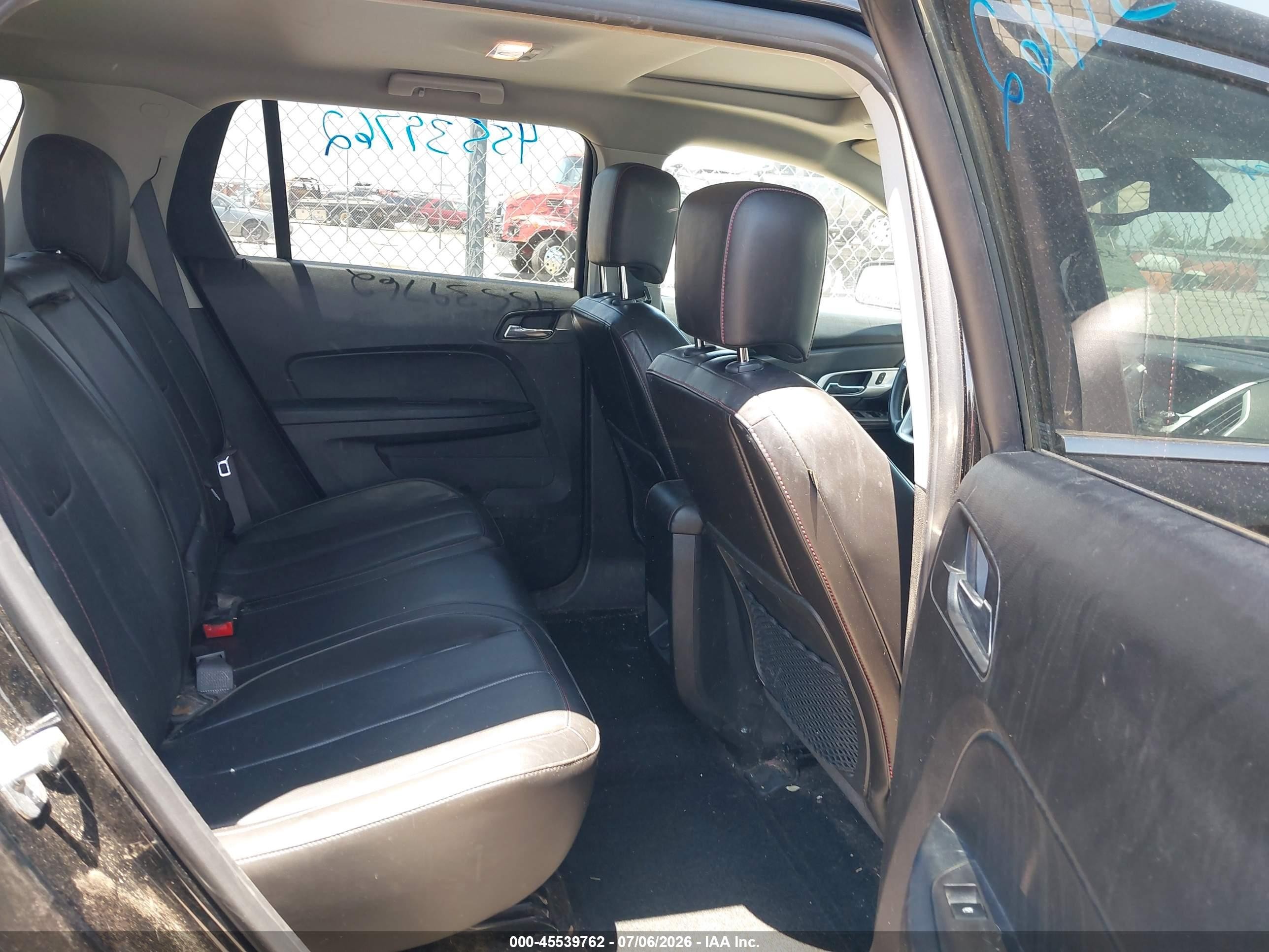 2015 Gmc Terrain Slt-1 Черный vin: 2GKALSEK5F6136226