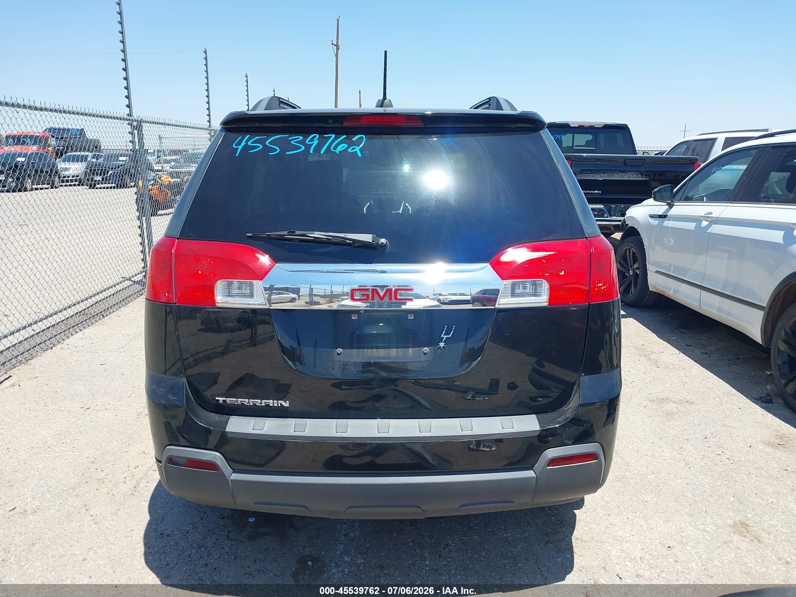 2015 Gmc Terrain Slt-1 Черный vin: 2GKALSEK5F6136226