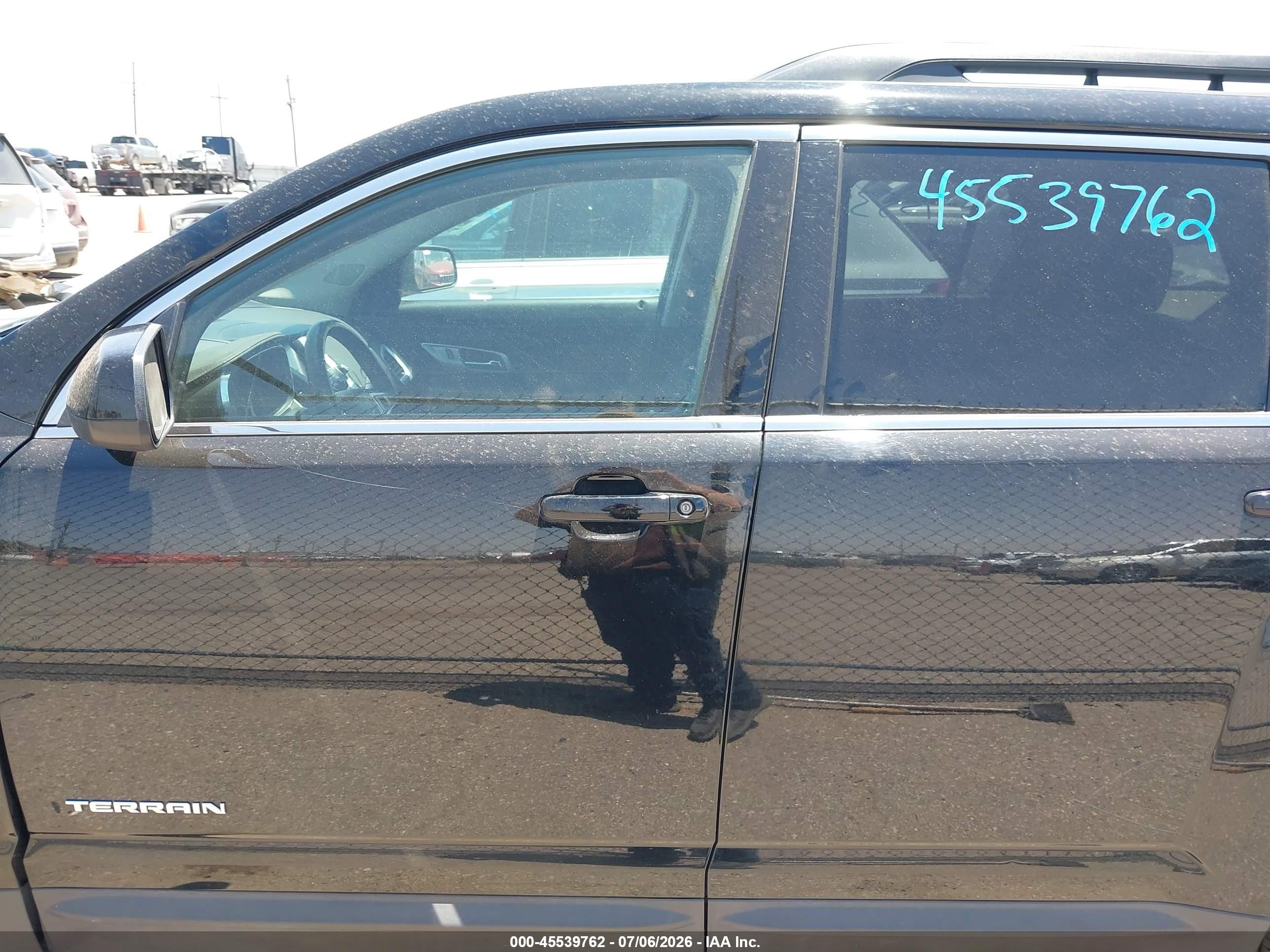 2015 Gmc Terrain Slt-1 Черный vin: 2GKALSEK5F6136226