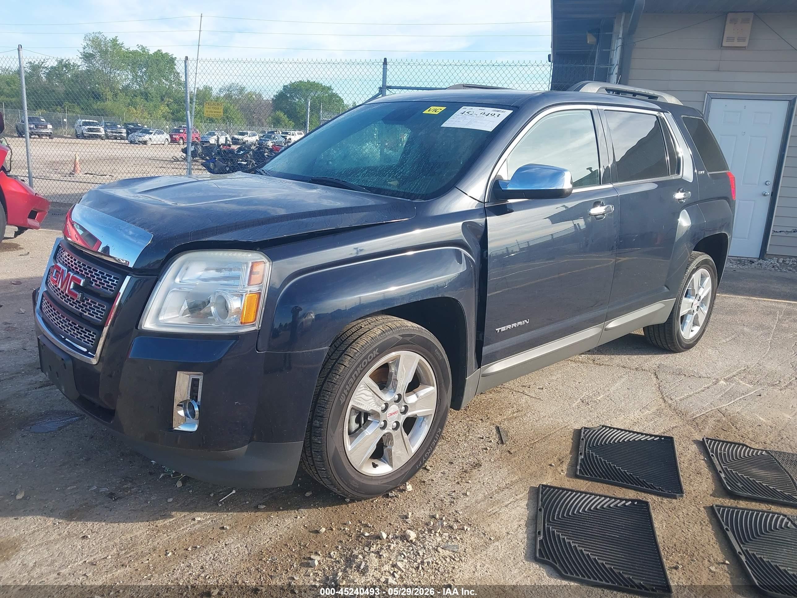 2015 Gmc Terrain Slt-1 Black vin: 2GKALSEK5F6180727
