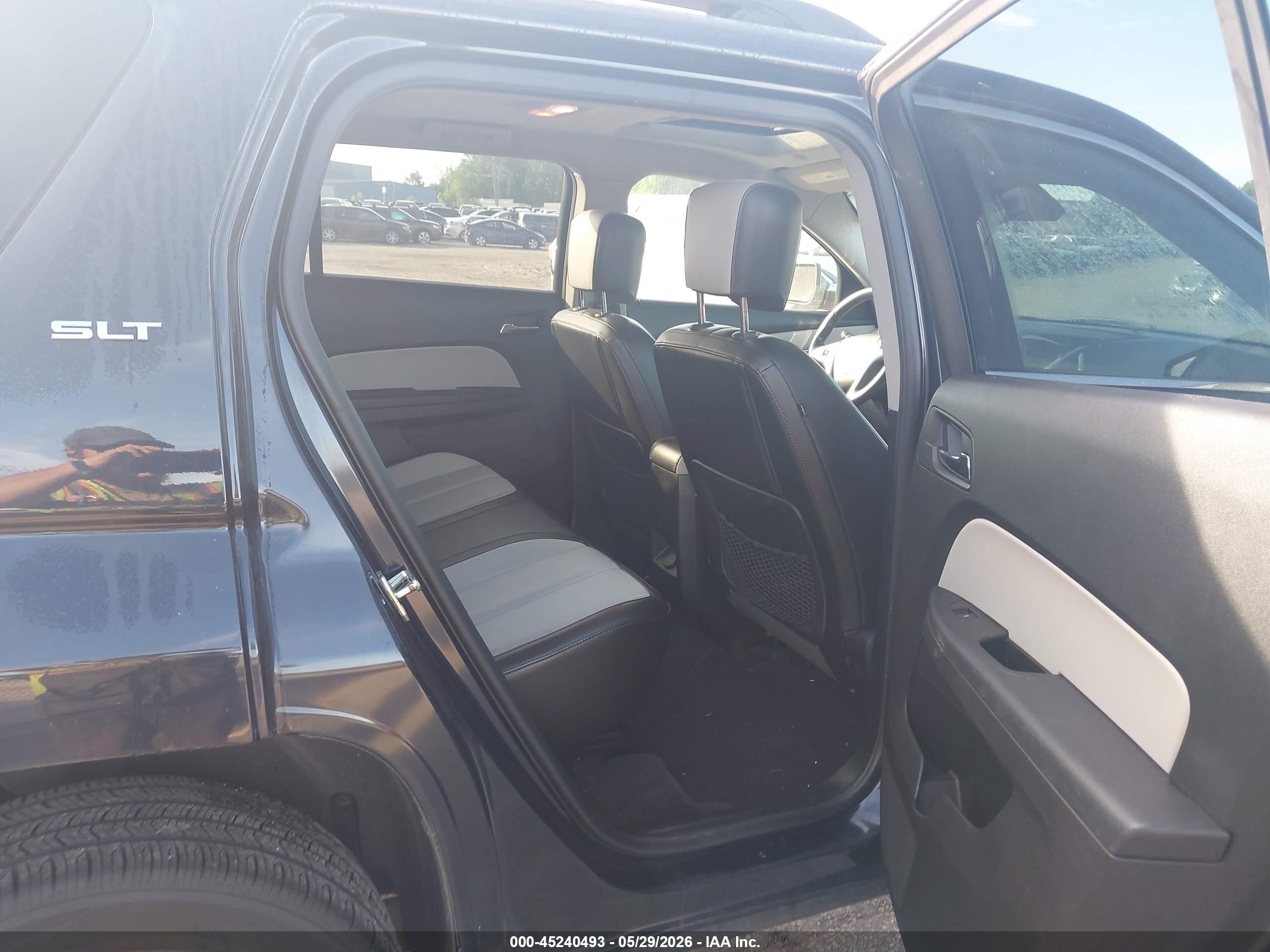 2015 Gmc Terrain Slt-1 Black vin: 2GKALSEK5F6180727