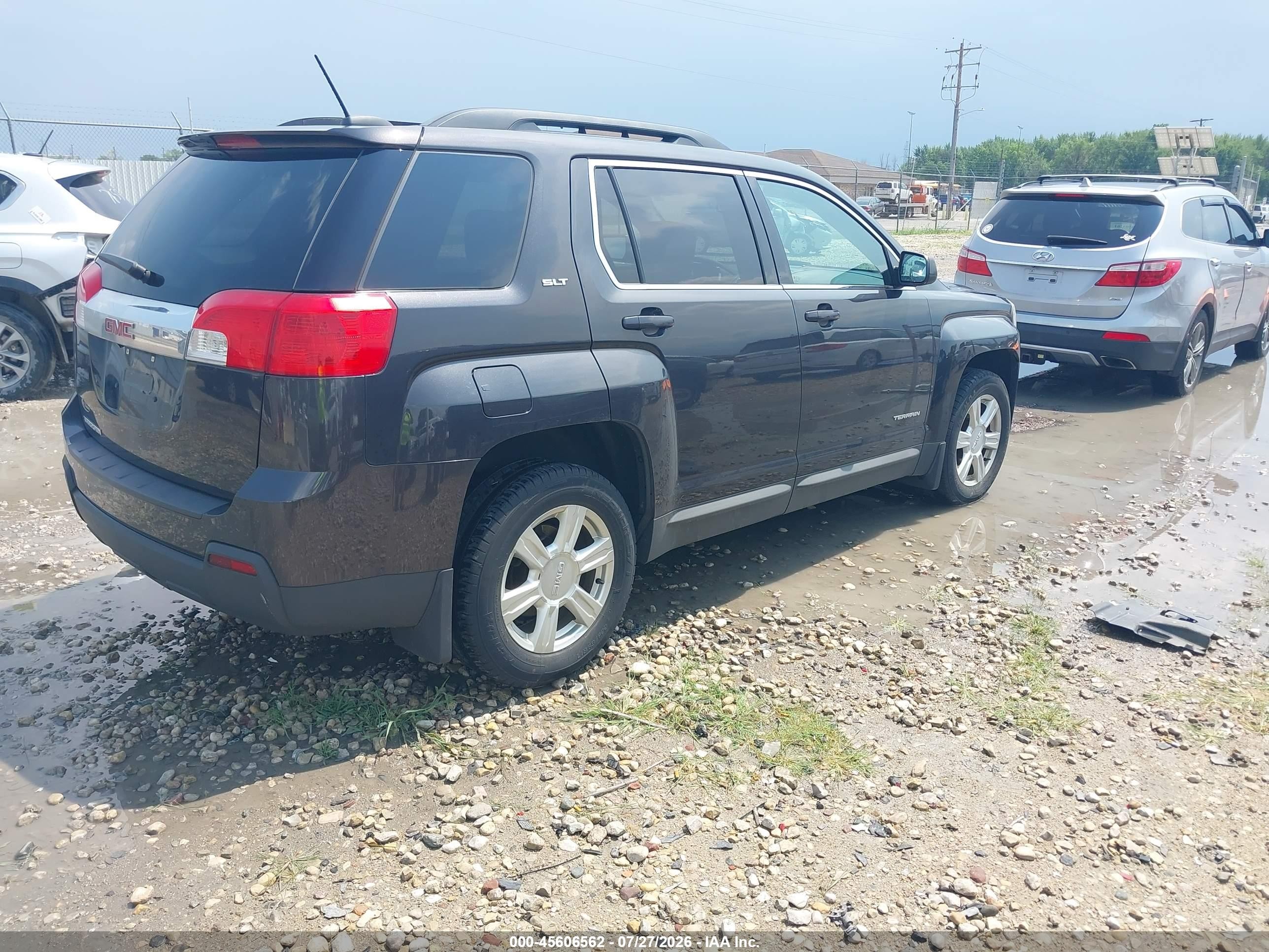 2015 Gmc Terrain Slt-1 Серый vin: 2GKALSEK5F6191551