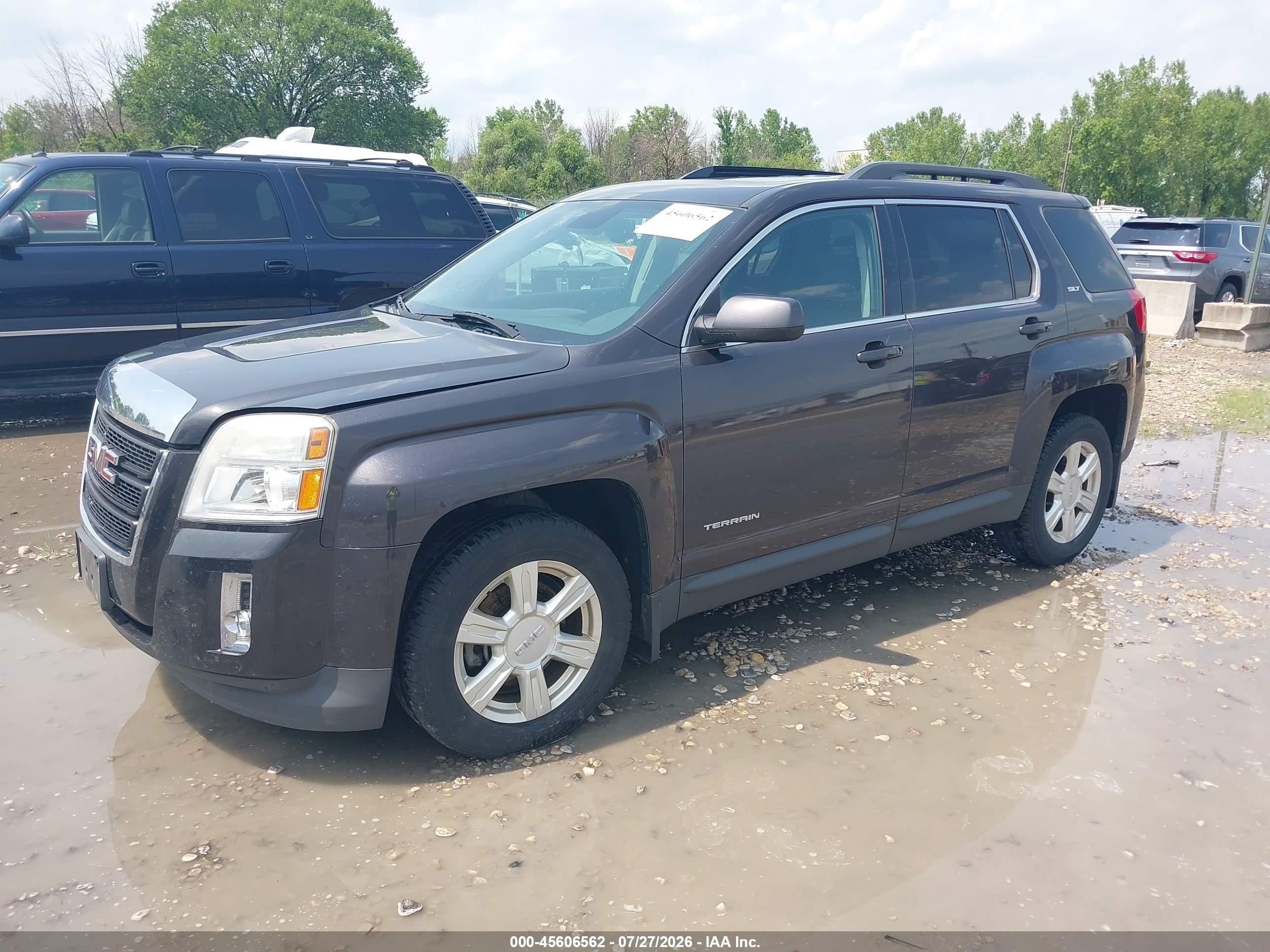 2015 Gmc Terrain Slt-1 Серый vin: 2GKALSEK5F6191551