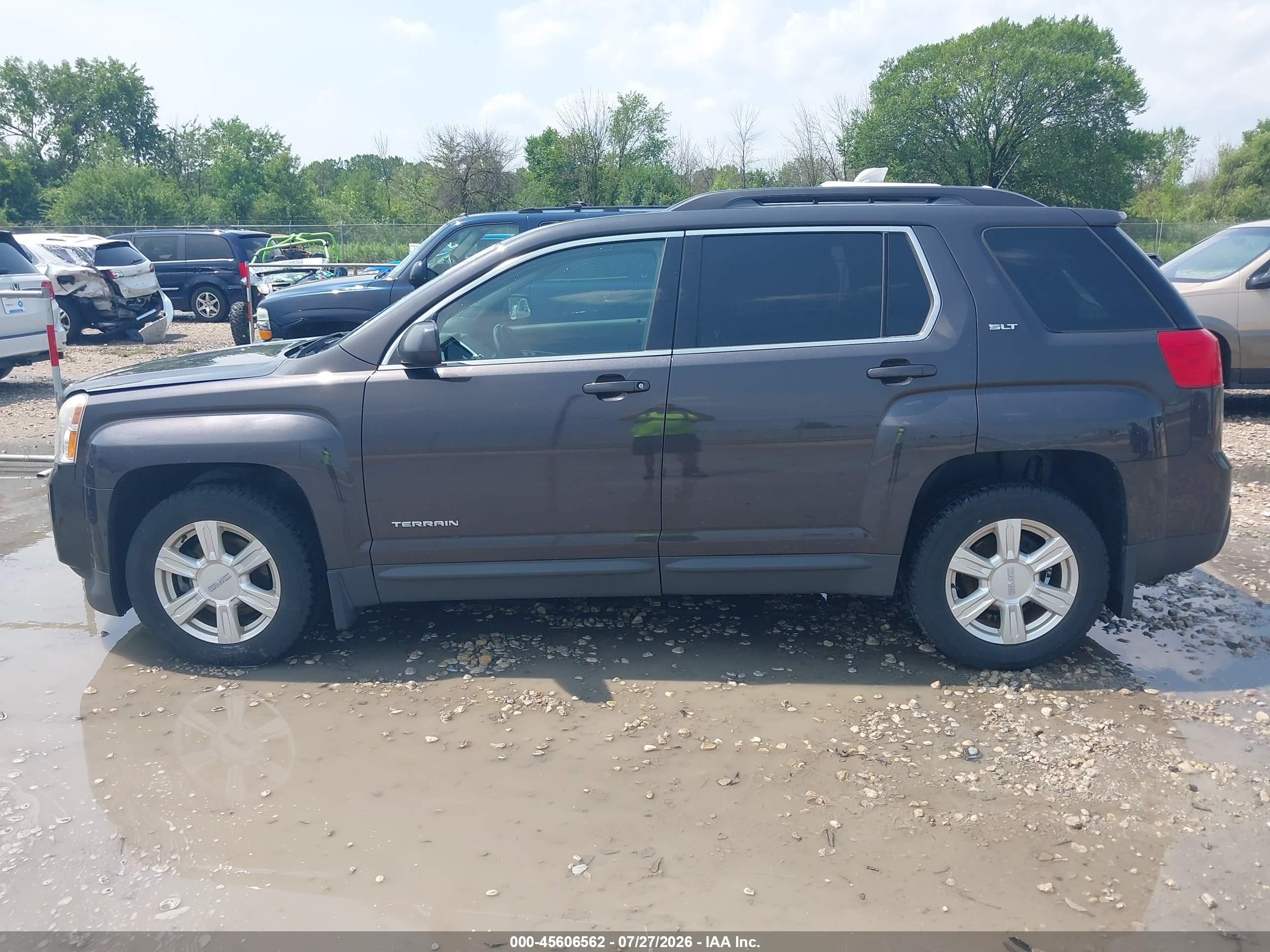 2015 Gmc Terrain Slt-1 Серый vin: 2GKALSEK5F6191551