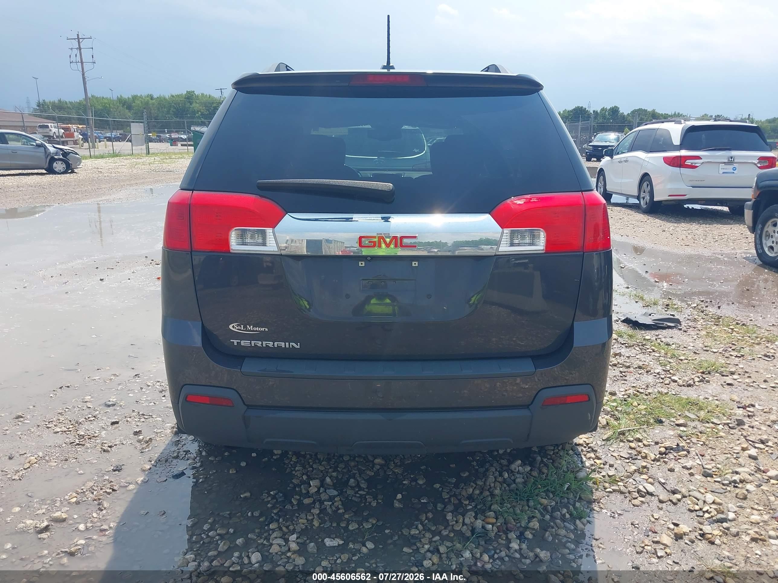 2015 Gmc Terrain Slt-1 Серый vin: 2GKALSEK5F6191551