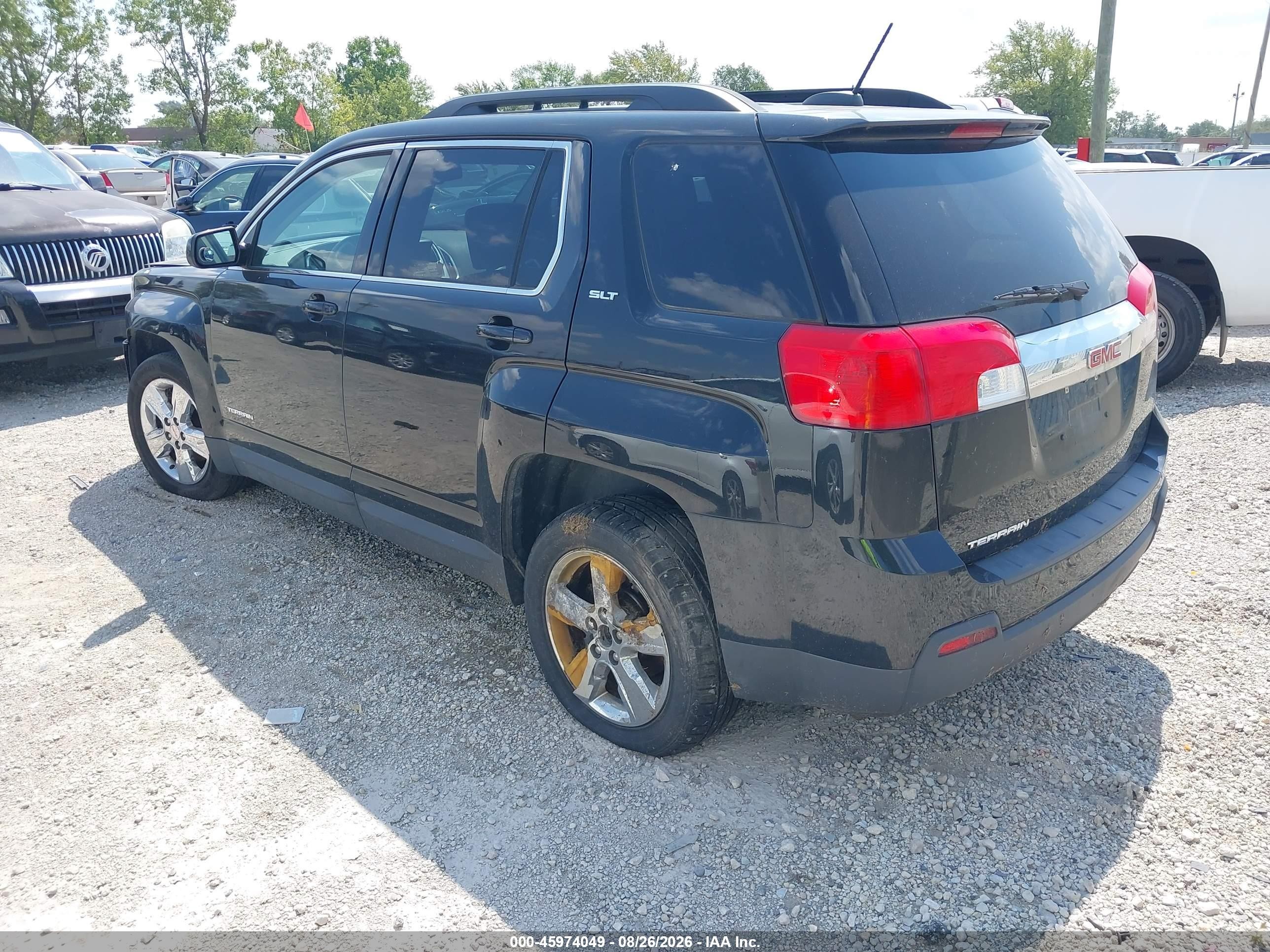 2015 Gmc Terrain Slt-1 Черный vin: 2GKALSEK5F6211278