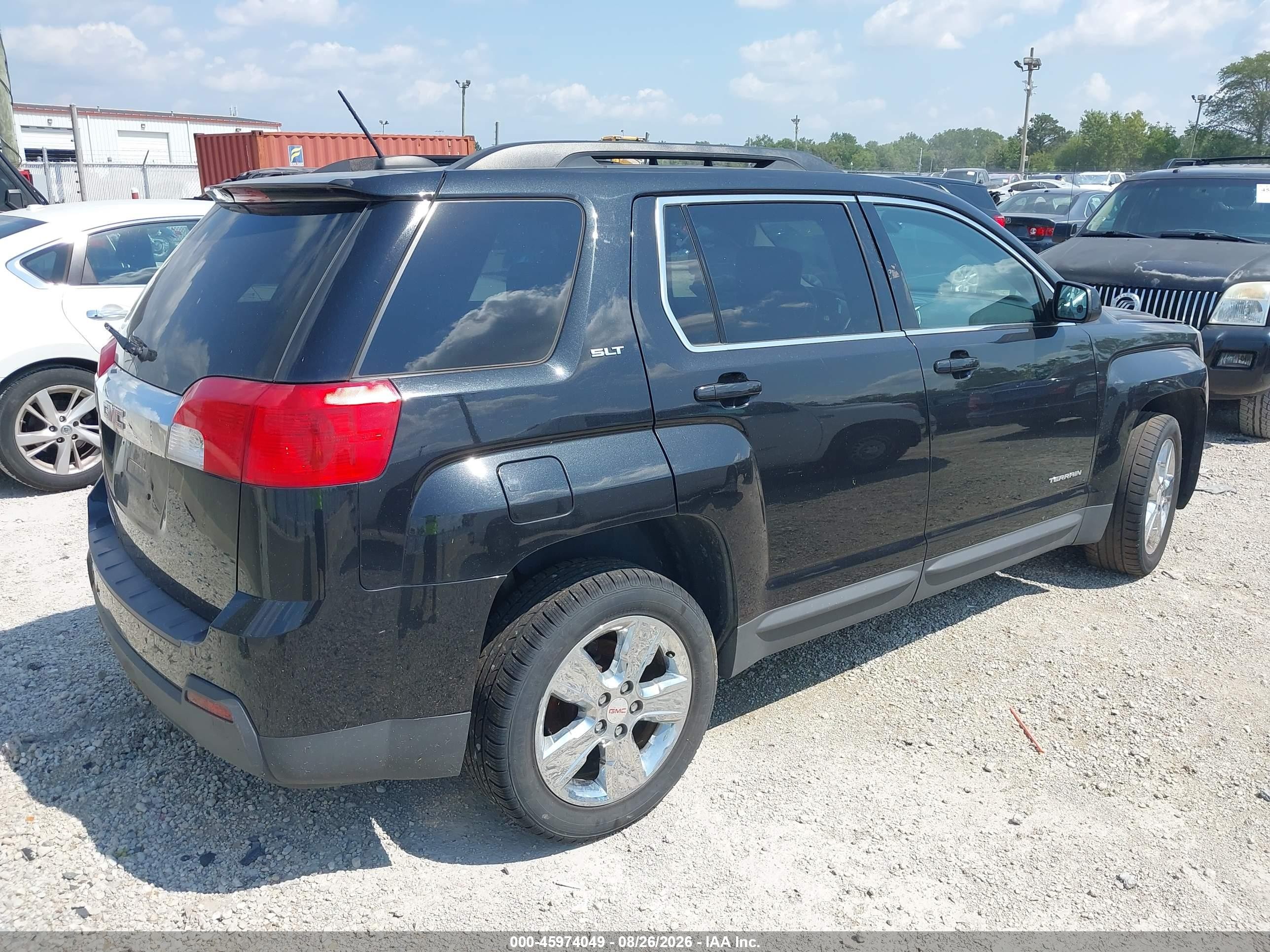 2015 Gmc Terrain Slt-1 Черный vin: 2GKALSEK5F6211278