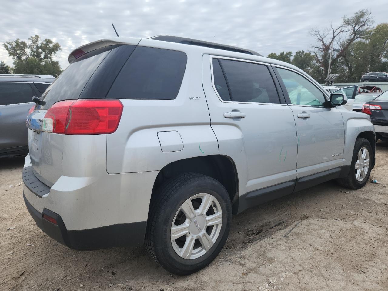 2015 Gmc Terrain Slt Silver vin: 2GKALSEK5F6232244