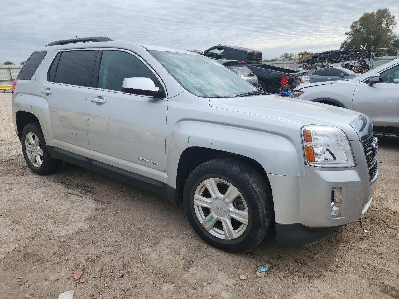 2015 Gmc Terrain Slt Silver vin: 2GKALSEK5F6232244