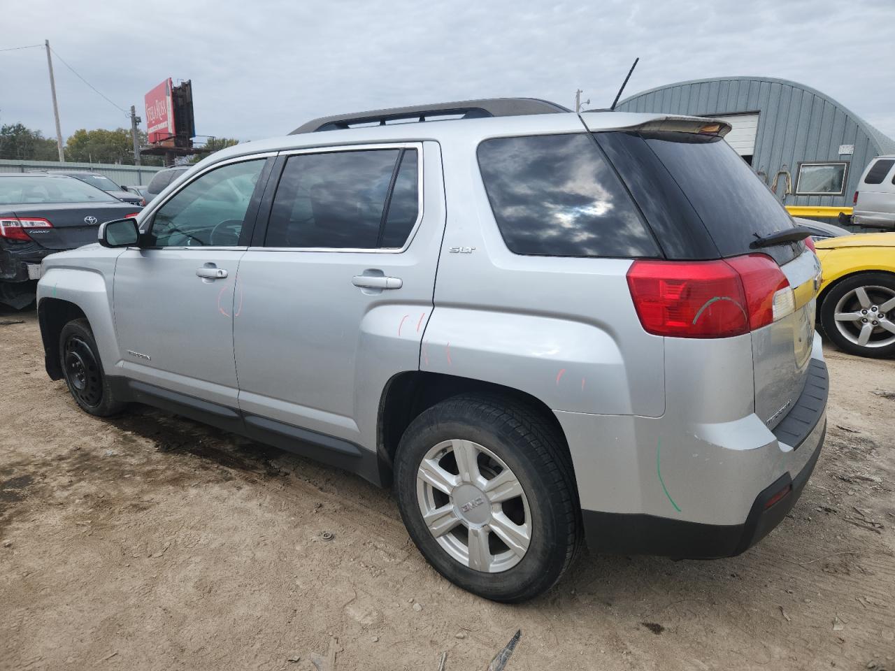 2015 Gmc Terrain Slt Silver vin: 2GKALSEK5F6232244