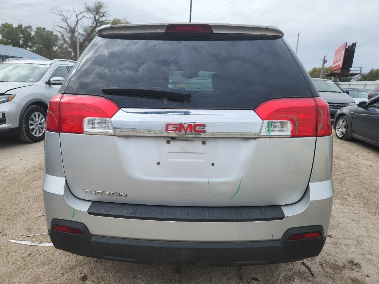2015 Gmc Terrain Slt Silver vin: 2GKALSEK5F6232244