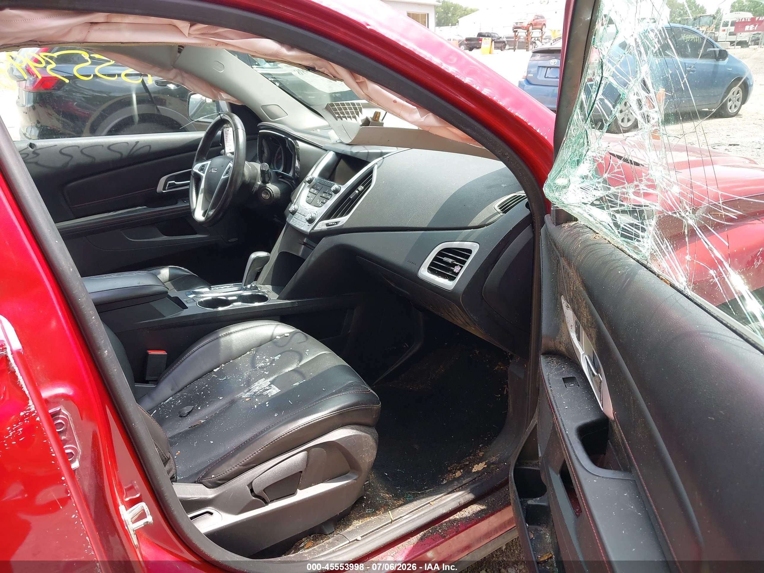 2015 Gmc Terrain Slt-1 Red vin: 2GKALSEK5F6263834