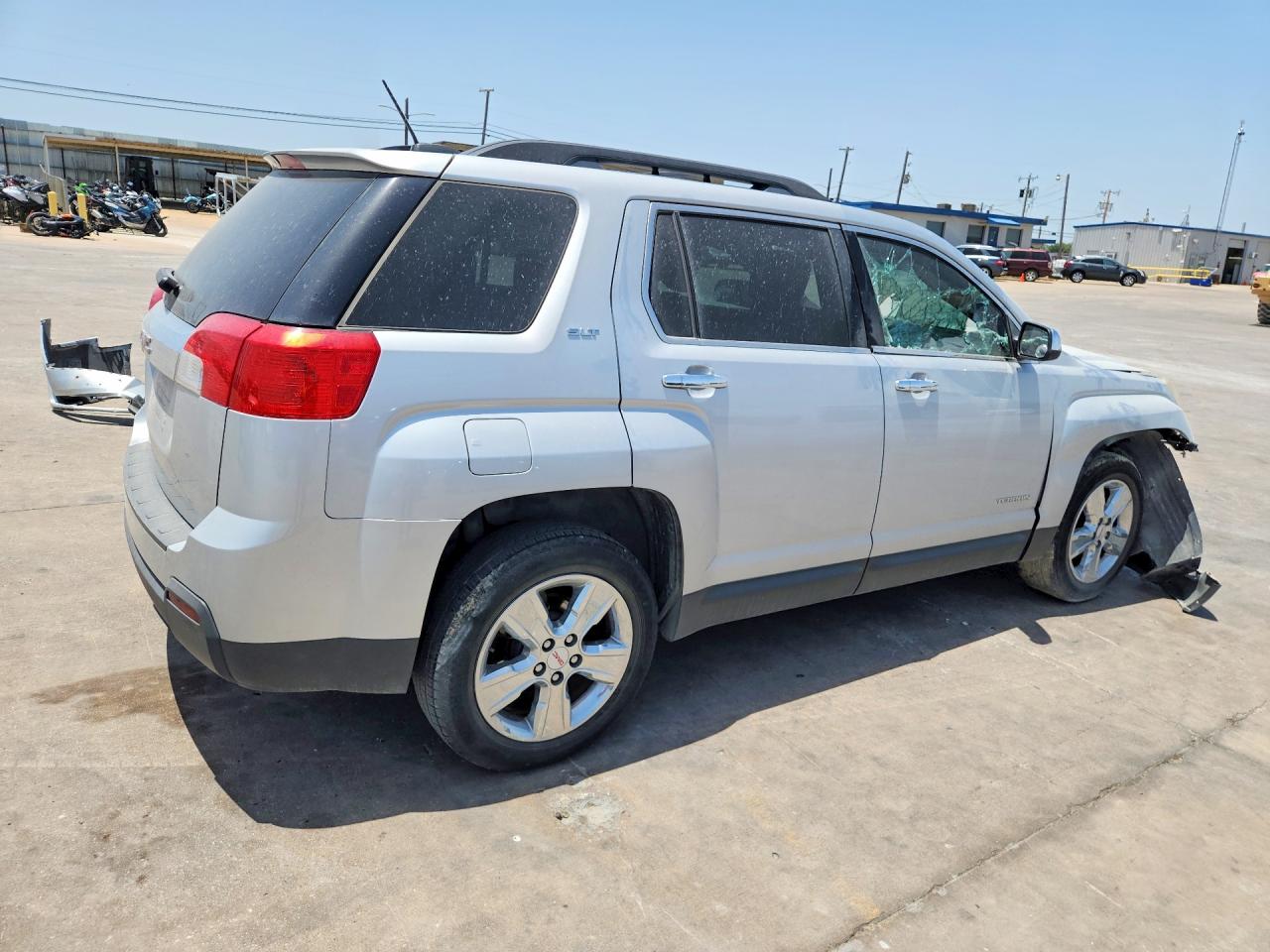 2015 Gmc Terrain Slt Silver vin: 2GKALSEK5F6307394