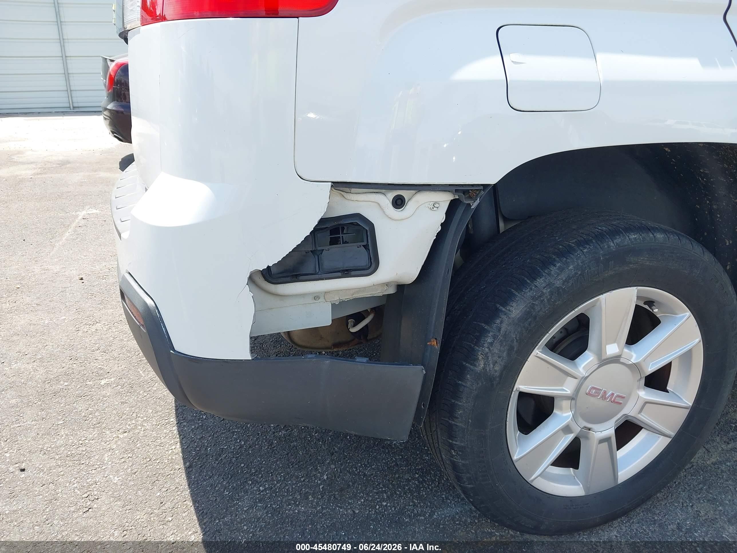 2012 Gmc Terrain Sle-2 White vin: 2GKALSEK6C6168761