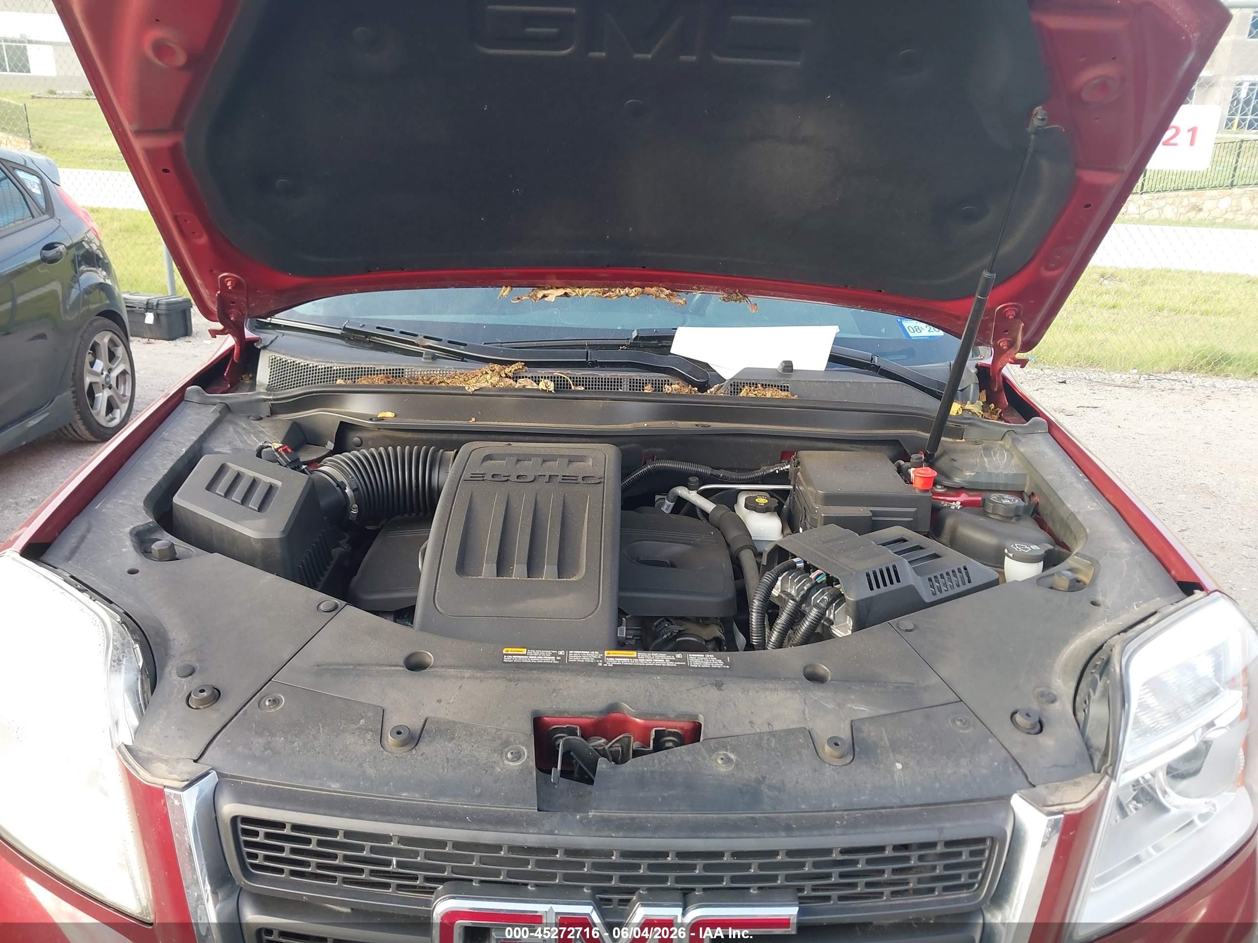 2012 Gmc Terrain Sle-2 Red vin: 2GKALSEK6C6226903